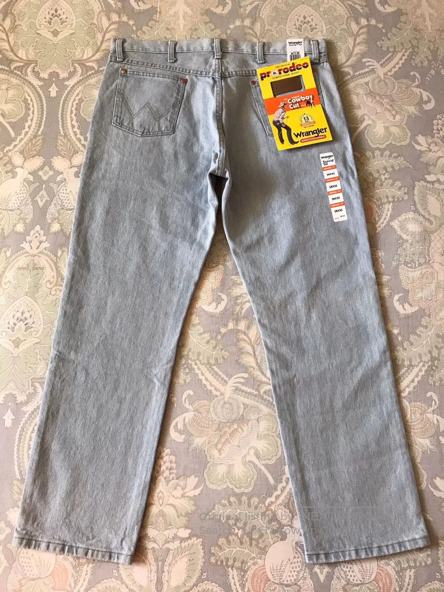 Wrangler Wrangler 13MWZ Jeans W36L30. Size US 36 / EU 52 - 3 Thumbnail