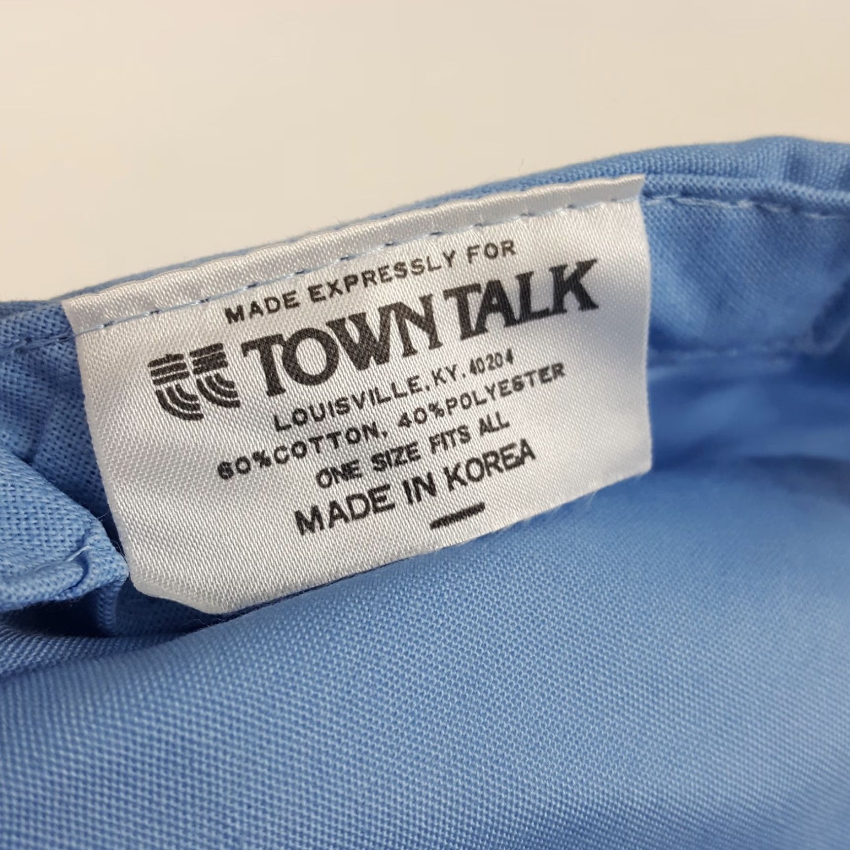 Vintage VINTAGE Vintage 80s Blue Preppy Cabbie Golf Hat Snapback Adjustable Newsboy Gatsby Cap - Town Talk Men's Cotton Newsboy Cap Size ONE SIZE - 6 Thumbnail