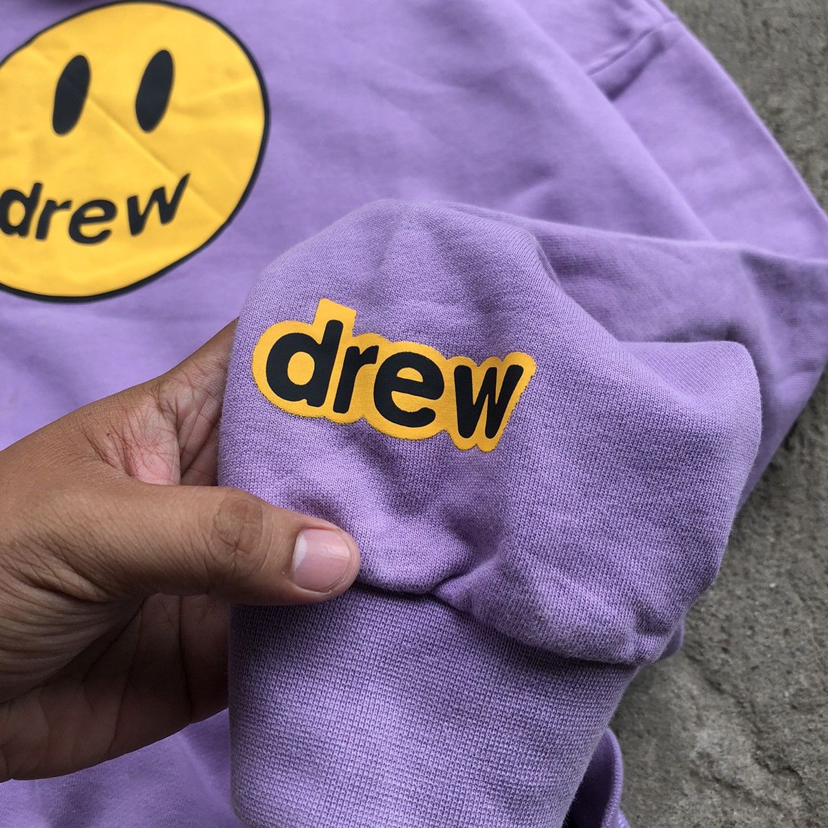 Drew House × Justin Bieber Drew House Mascot Lavander Hoodie Size US XXL / EU 58 / 5 - 5 Thumbnail