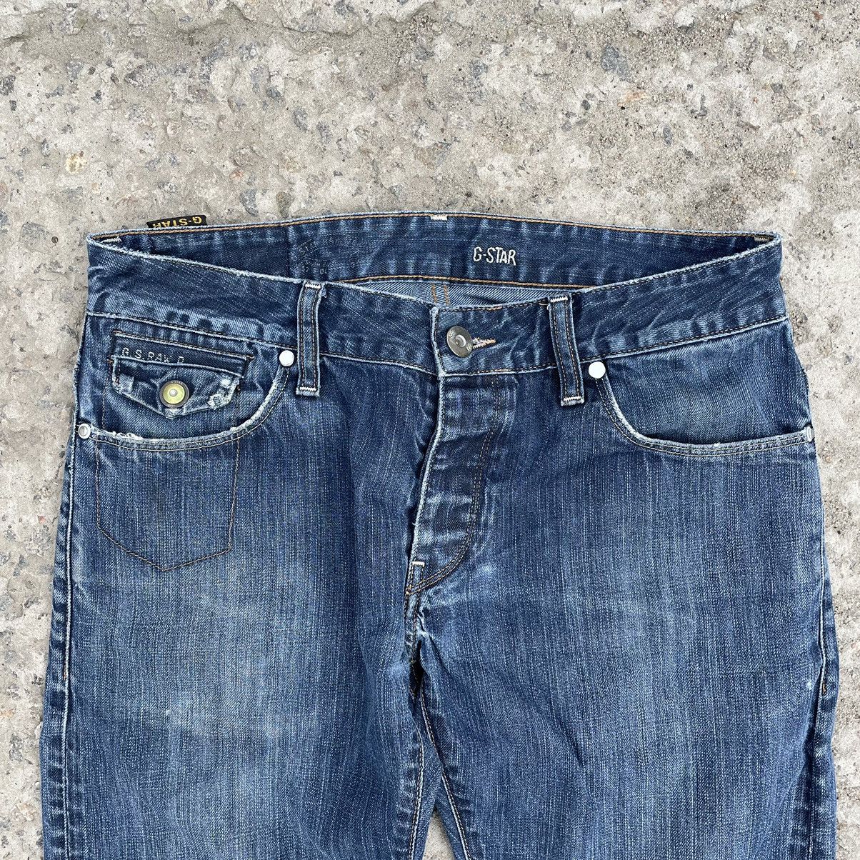 G-Star × Vintage Vintage G Star Raw 3301 Jeans Size 32 Fitted Y2K Style USA Size US 32 / EU 48 - 5 Thumbnail