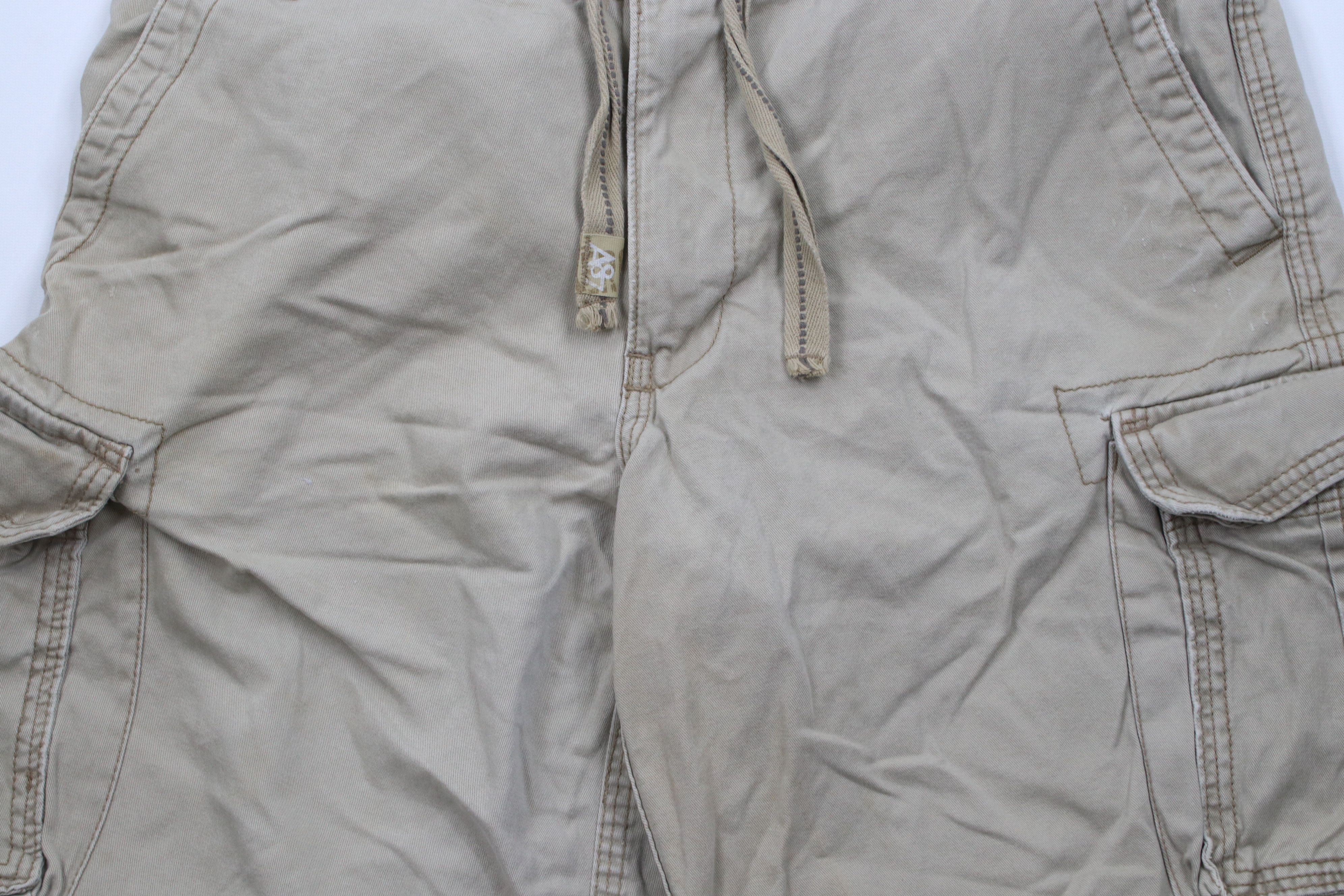 Aeropostale × Vintage Vintage Y2K Aeropostale Heavyweight Cargo Shorts Cotton Size US 36 / EU 52 - 3 Thumbnail