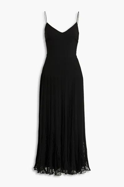 Valentino o1y0226 Silk Maxi Dress in Black Size XS / US 0-2 / IT 36-38 - 1 Thumbnail