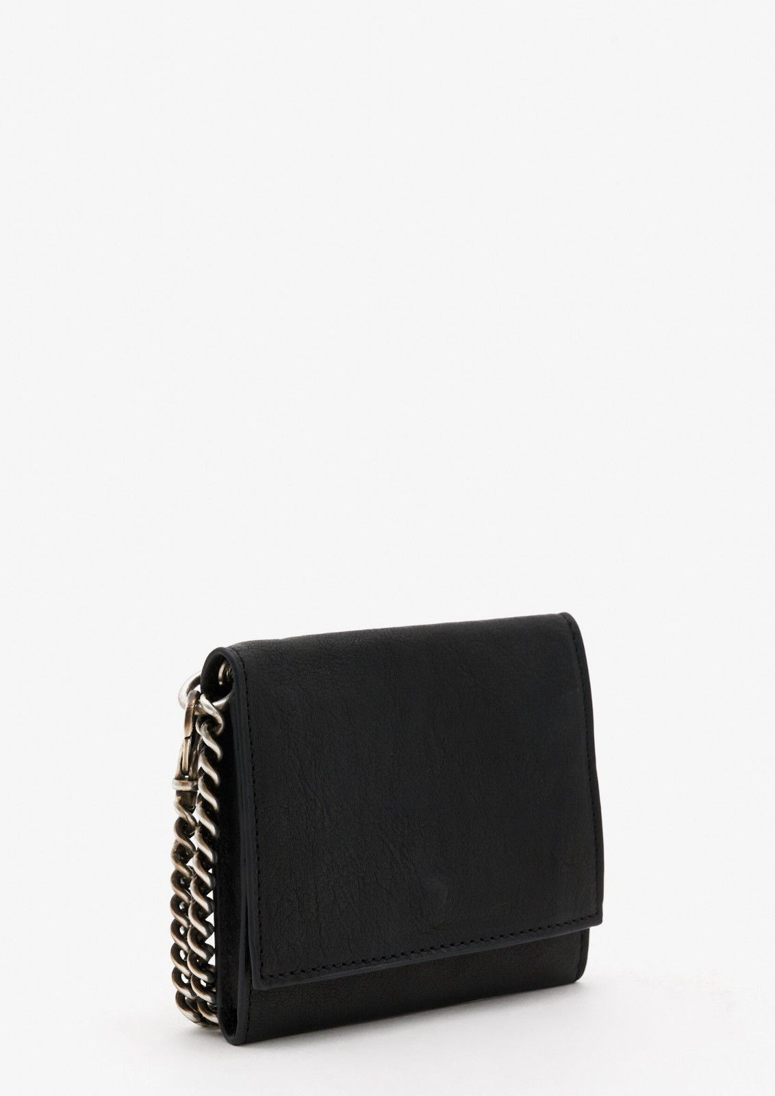 Ann Demeulemeester Last Ann Demeulemeester Black Chain Leather Wallet Size ONE SIZE - 3 Thumbnail