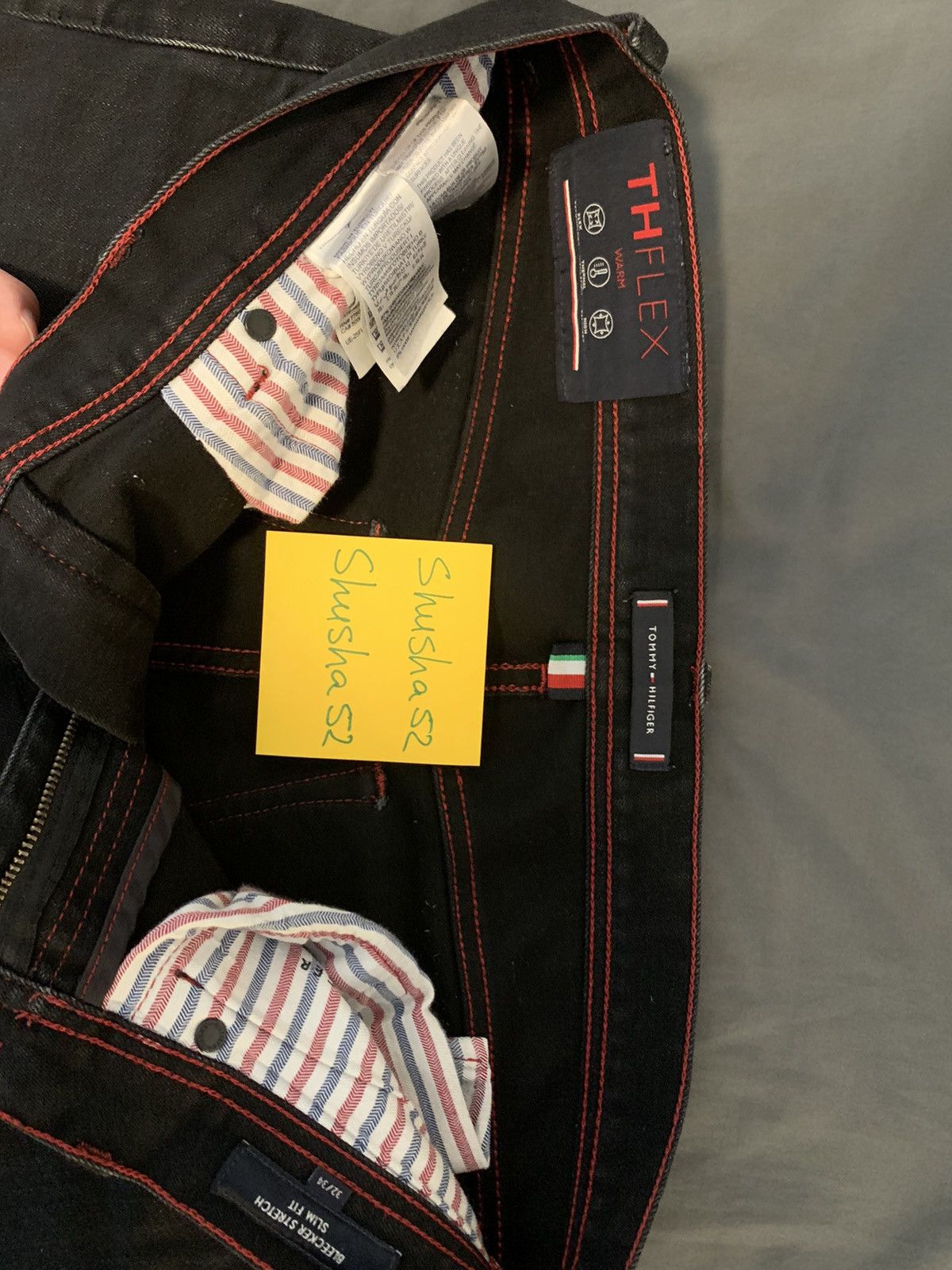 Tommy Hilfiger Tommy Hilfiger Bleecker Slim Fit Jeans Size US 33 - 5 Thumbnail