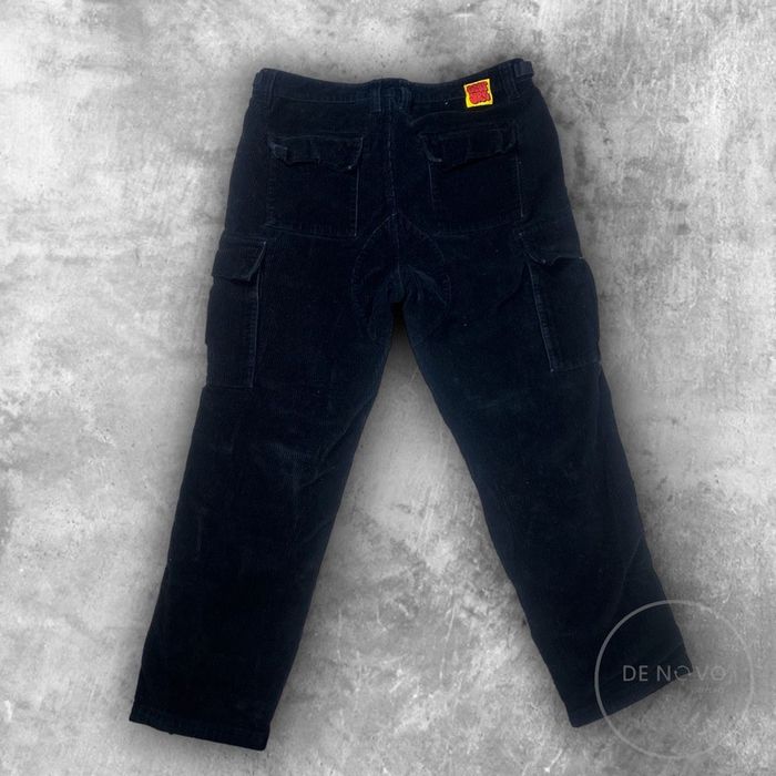 Empyre Black Corduroy Cargo Skate Pants