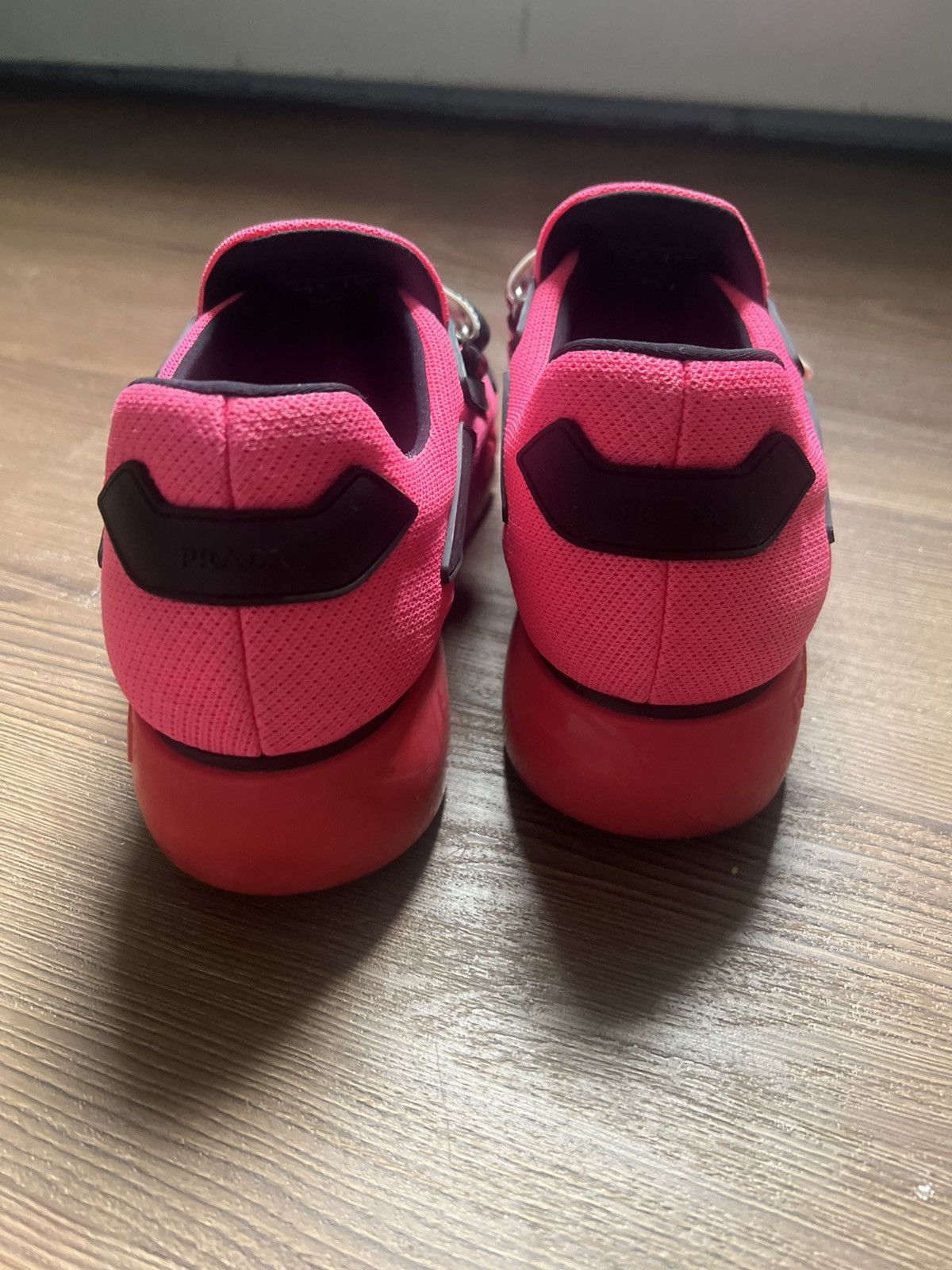 Prada Prada cloudburst sneakers Neon Pink Size US 8.5 / IT 38.5 - 8 Thumbnail