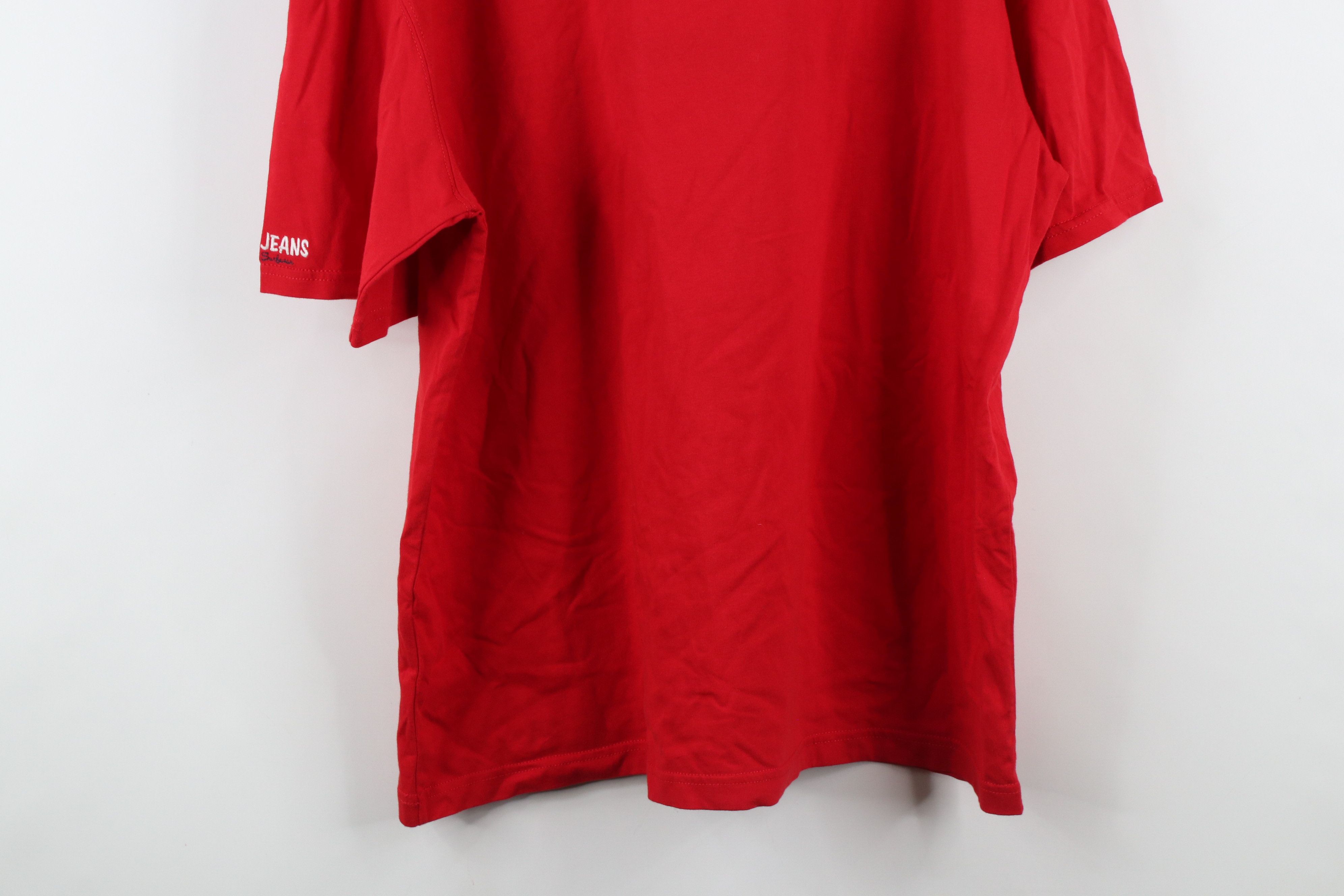 Tommy Hilfiger × Vintage Deadstock Vintage 90s Tommy Hilfiger Surfing Out T-Shirt Red Size US XXL / EU 58 / 5 - 13 Thumbnail