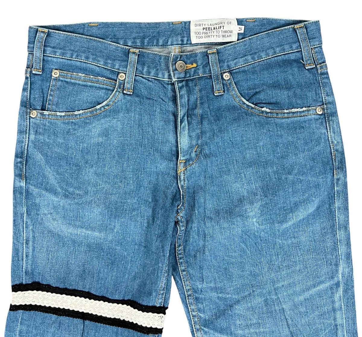 PEEL&LIFT 🔥Very Rare SID VICIOUS JEANS Size US 33 - 4 Thumbnail