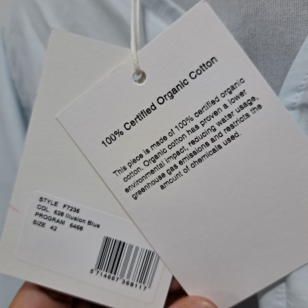Ganni Ganni Broderie Anglaise Puff Sleeve Organic Cotton Mini Dres Size L / US 10 / IT 46 - 7 Thumbnail