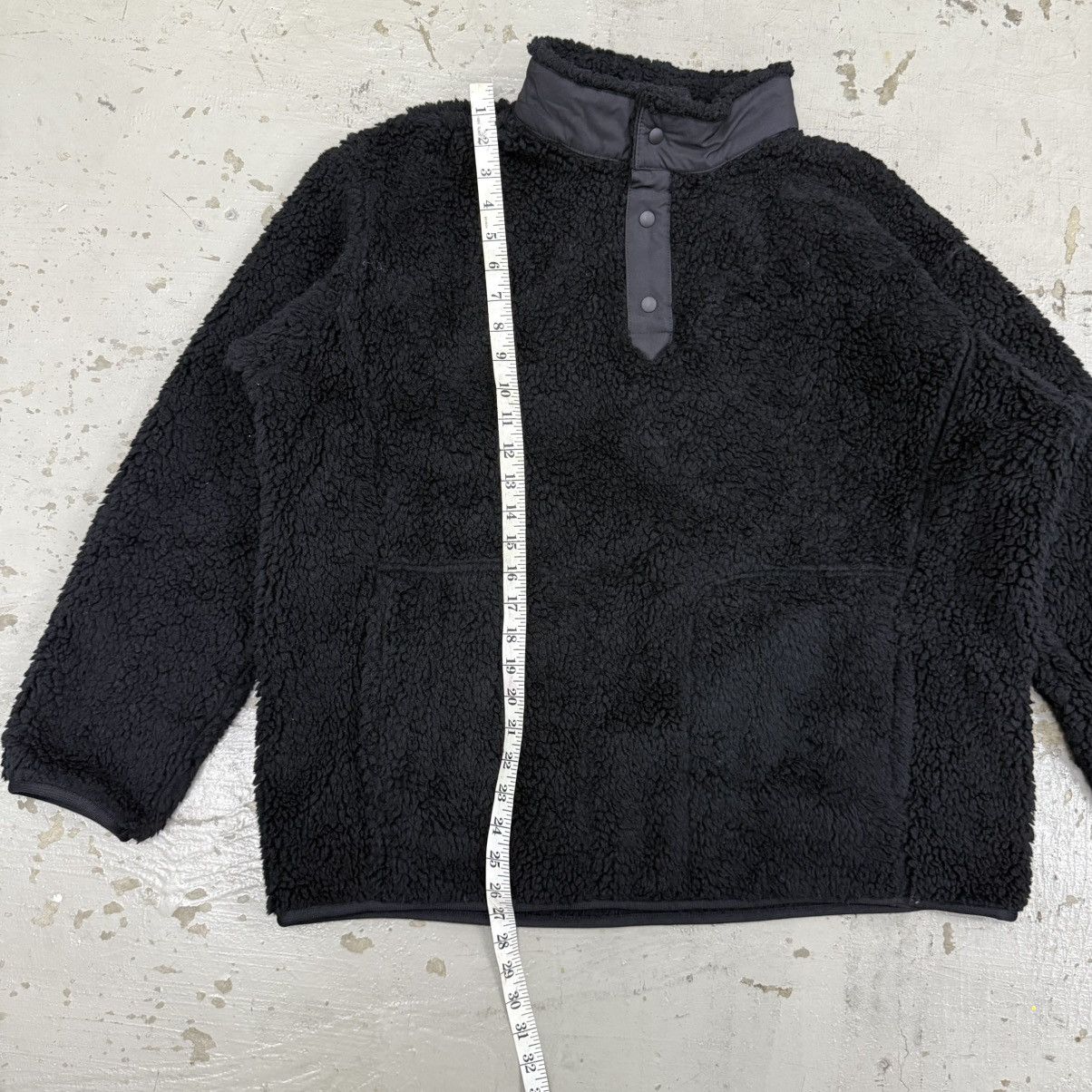 Uniqlo × White Mountaineering Uniqlo White Mountaineering Fleece Oversized Pullover Size US XL / EU 56 / 4 - 5 Thumbnail