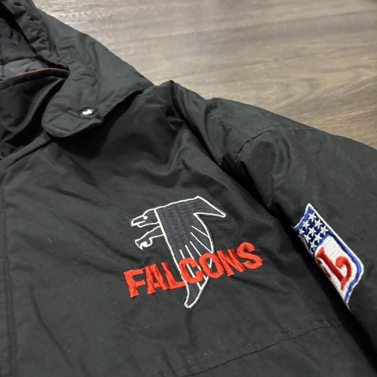 Starter vintage Atlanta falcons zip up starter jacket 90s M Size US M / EU 48-50 / 2 - 3 Thumbnail
