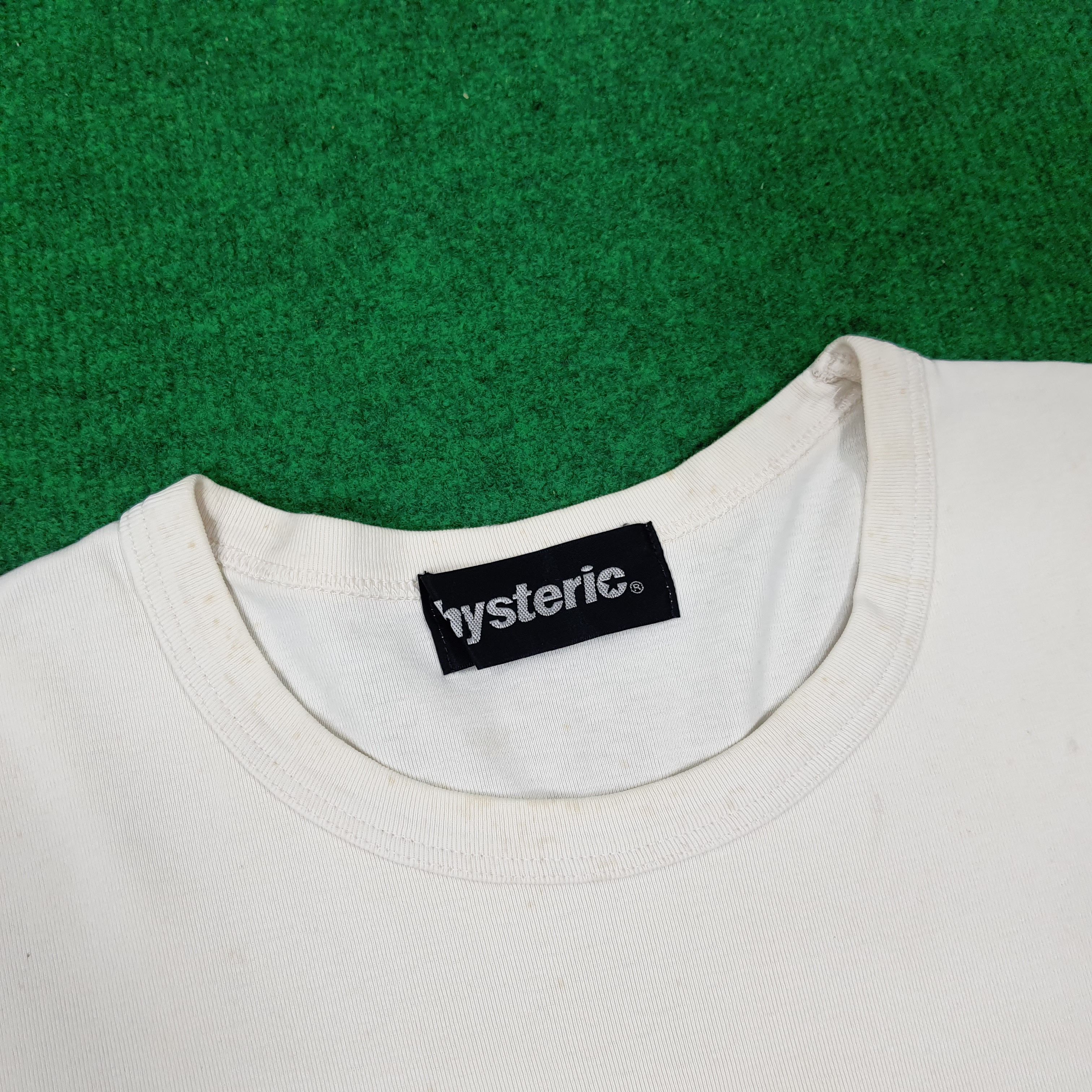 Hysteric Glamour × Japanese Brand × Vintage Vintage Hysteric Glamour Hysteric 44 Magnum Tshirt C219N42 Size US S / EU 44-46 / 1 - 3 Thumbnail