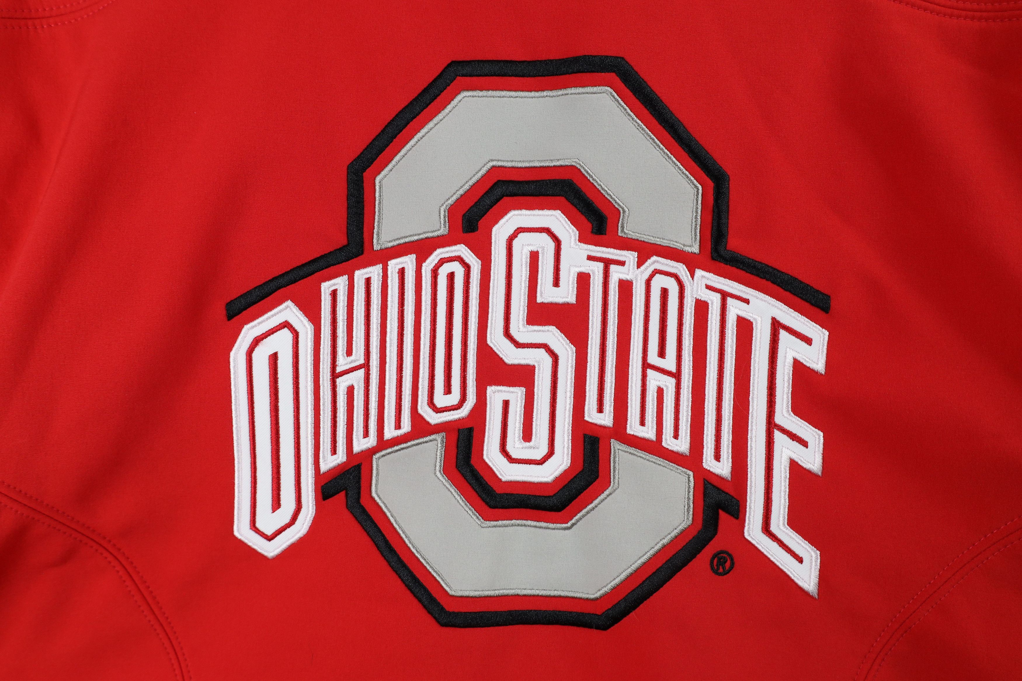 Vintage Vintage Ohio State University Soft Shell Full Zip Jacket Size US L / EU 52-54 / 3 - 13 Thumbnail