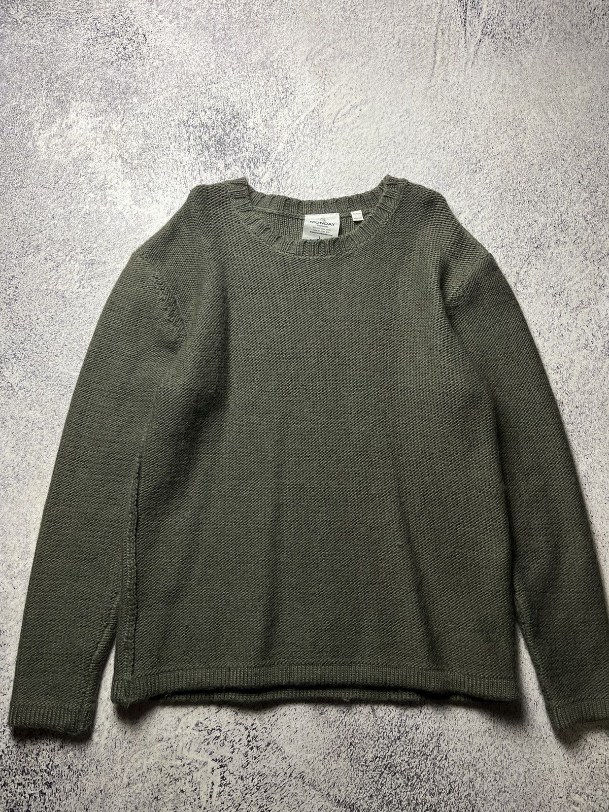 Japanese Brand Vintage Avant Garde Distressed Sweater Y2K Size US M / EU 48-50 / 2 - 8 Thumbnail