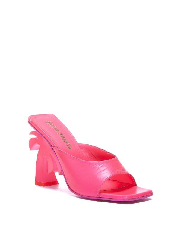 Palm Angels o1y1125 Mules in Fuchsia Size US 6 / IT 36 - 2 Thumbnail