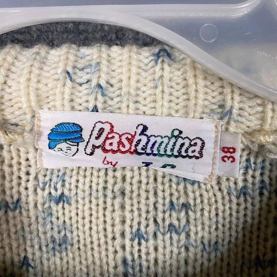 Other Pashmina by J.C. Sweater Size 38 Knit Crew Neck Adults Men's Size US M / EU 48-50 / 2 - 3 Thumbnail