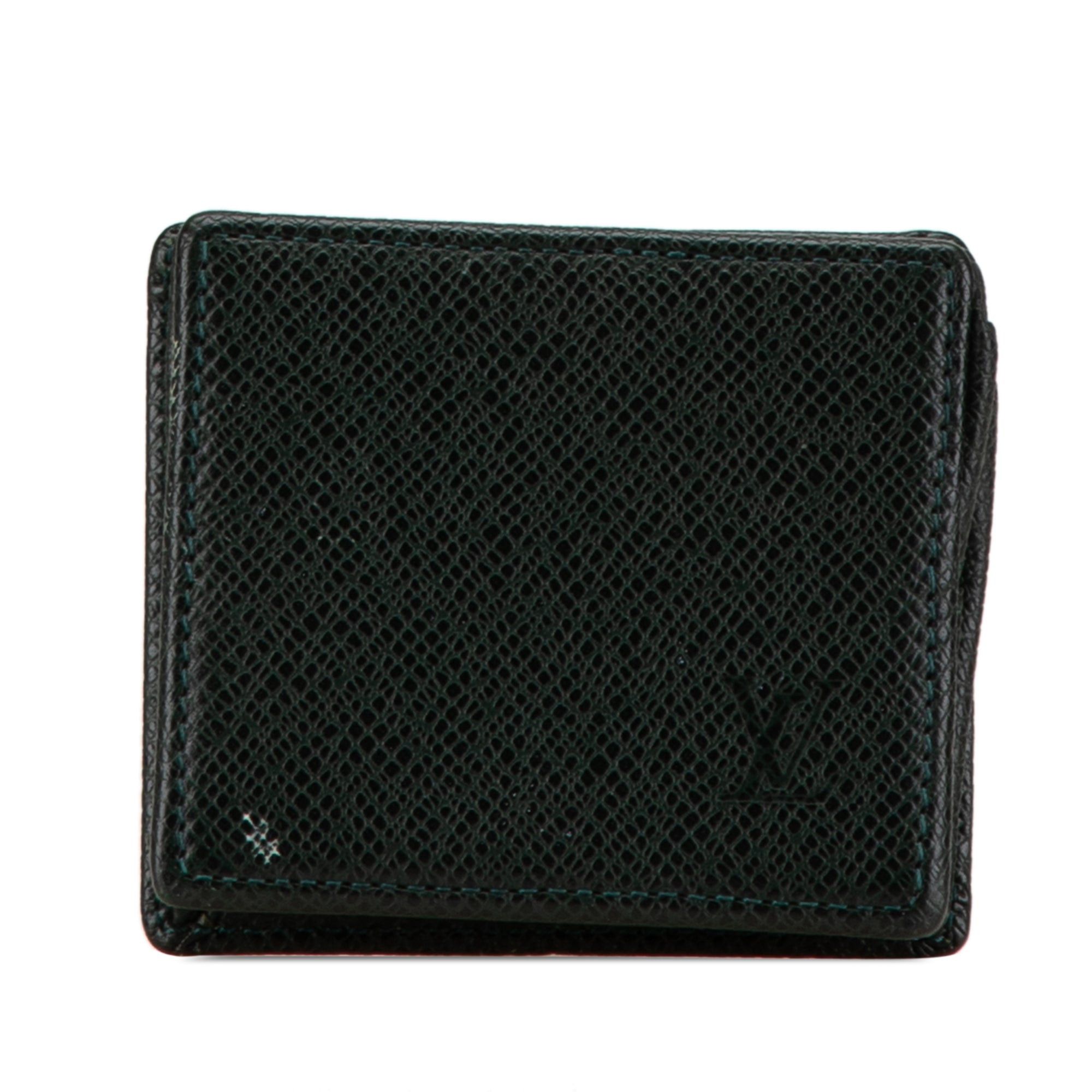 Louis Vuitton Louis Vuitton Taiga Coin Purse Box Green Size ONE SIZE - 1 Thumbnail