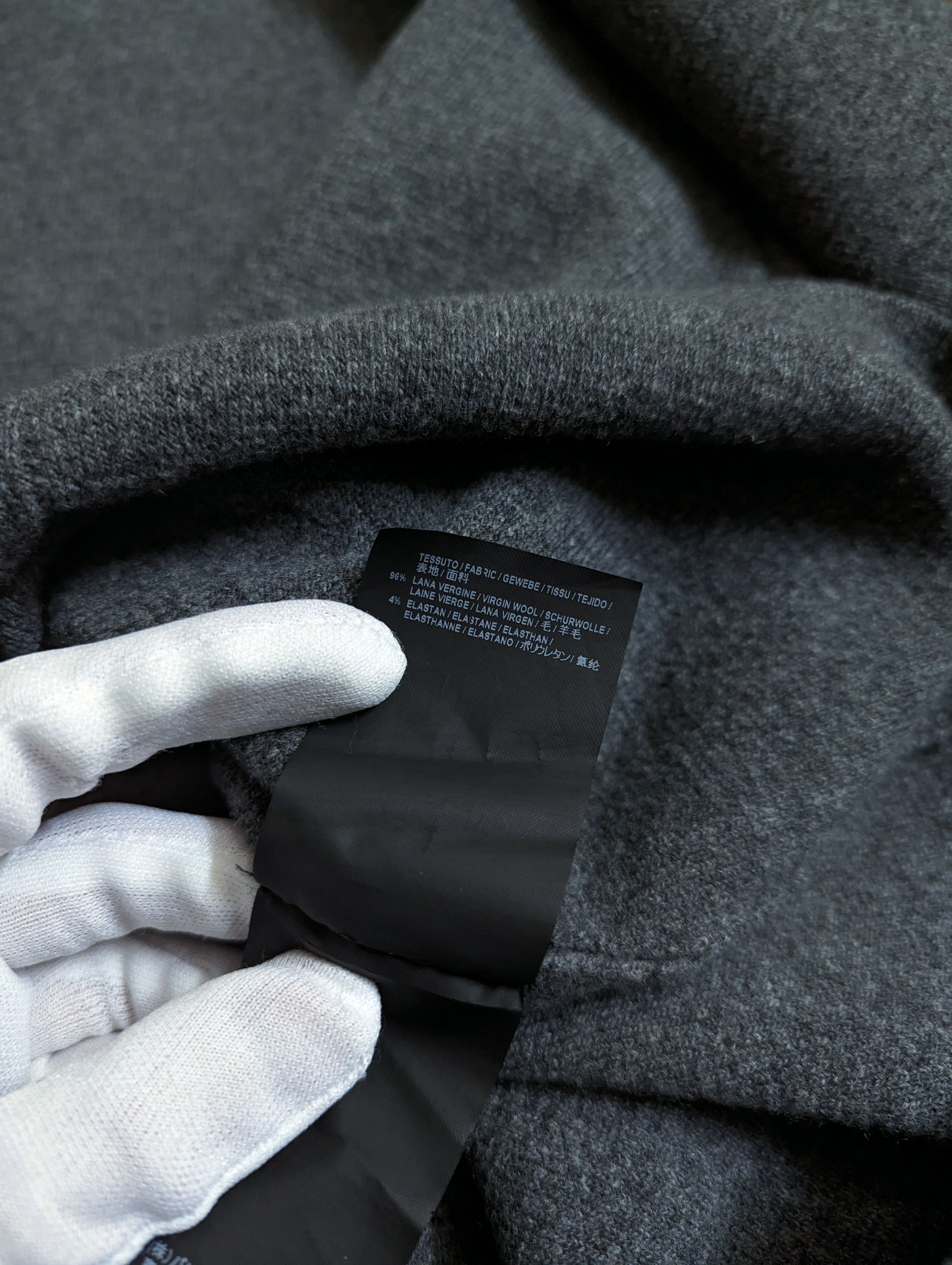 Balenciaga A/W 16 Balenciaga Paneled Details Cut Off Hem Sweater Size US M / EU 48-50 / 2 - 10 Thumbnail
