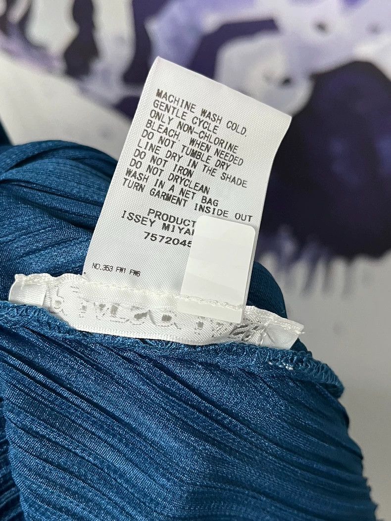 Issey Miyake issey miyake size:2 A long blue cardigan Size XXS / US 00 / IT 34 - 5 Thumbnail