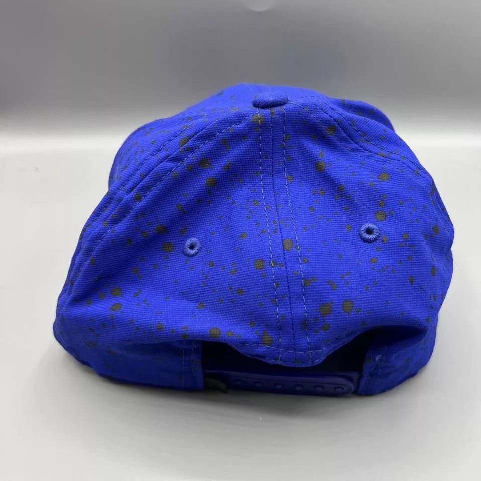 Jordan Brand Air Jordan Hat Men Blue Speckled Print Jumpman Snap Back Cap Size ONE SIZE - 6 Thumbnail