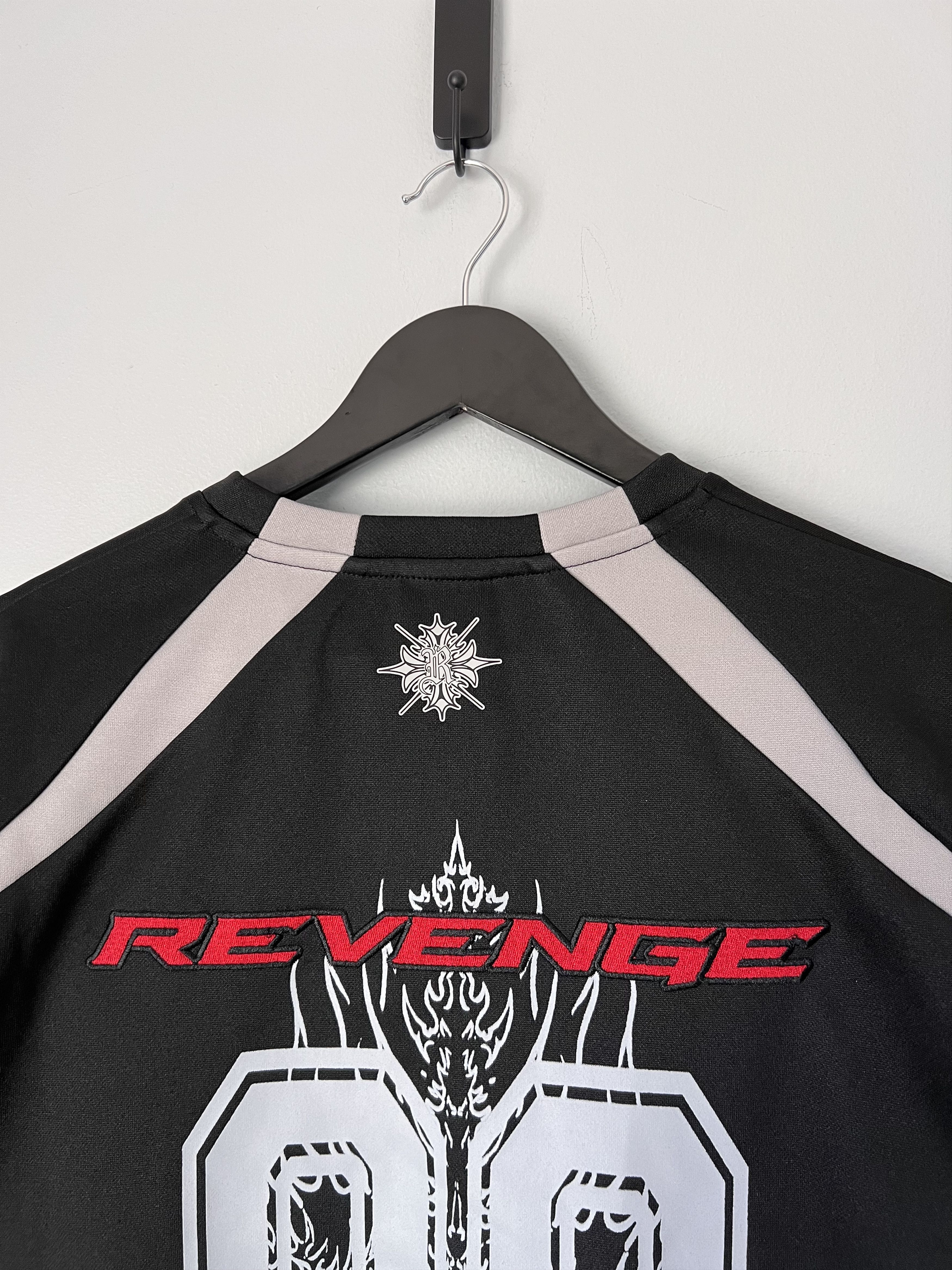 Revenge Revenge Double R Moto Jersey in Black Size US XXL / EU 58 / 5 - 6 Thumbnail