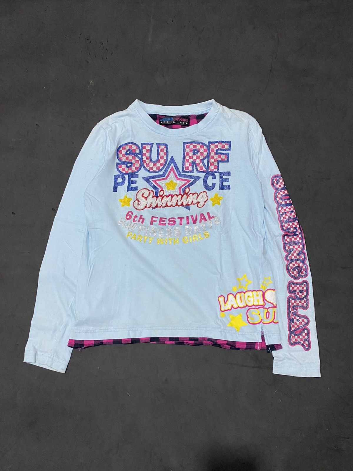 Japanese Brand Japanese Surf Poem Longsleeve Hysteric Styled Size US M / EU 48-50 / 2 - 1 Thumbnail
