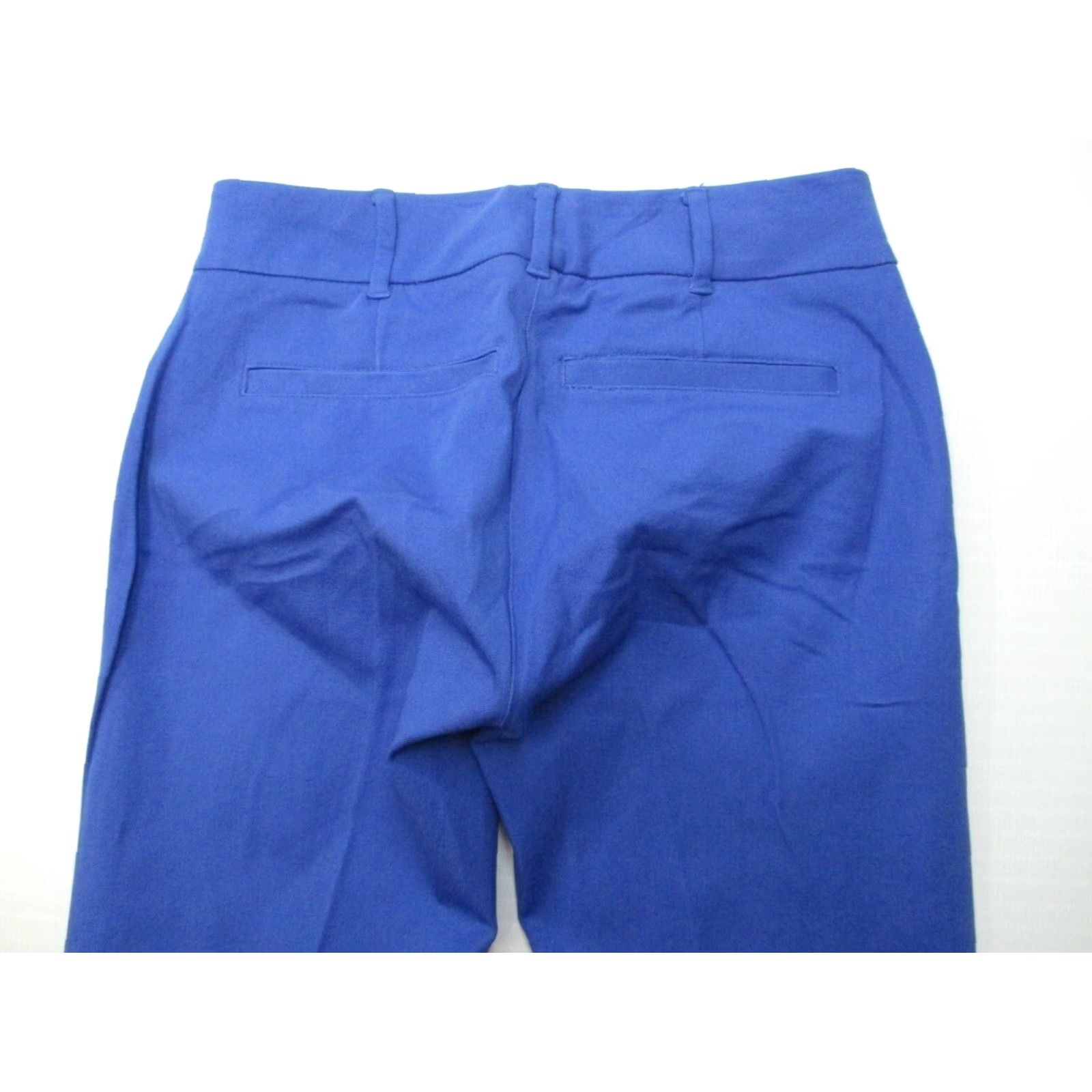 Vintage NY&C Pants Women's Size 0 Stretch Flat Front Blue Slim Ankle Size 25" / US 0 / IT 36 - 5 Thumbnail
