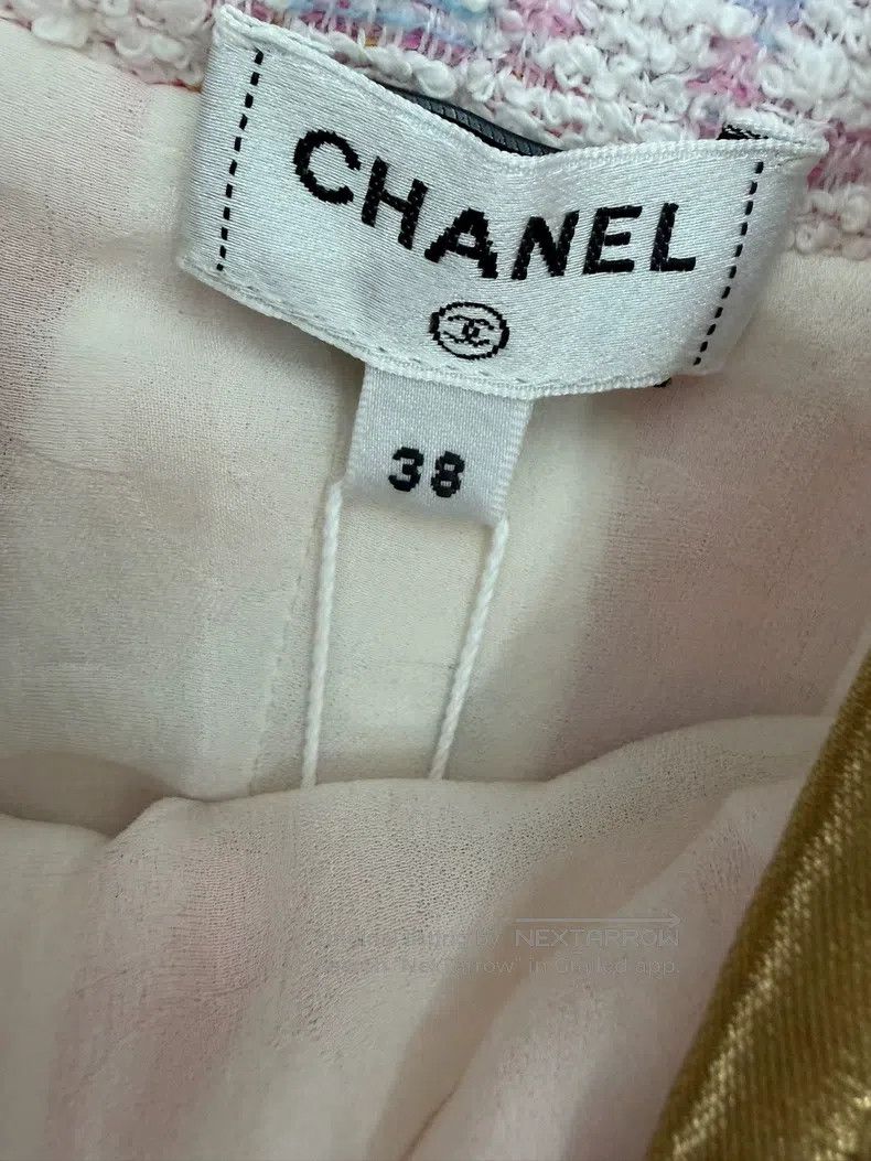 Chanel Chanel Colourful logo woven suspenders Size XS / US 0-2 / IT 36-38 - 4 Thumbnail