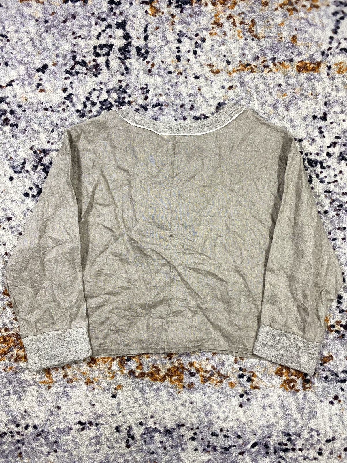 Beauty Beast × If Six Was Nine × Japanese Brand Rare Vintage Vent Blanc Linen japanese double pocket cropped Size US L / EU 52-54 / 3 - 4 Thumbnail