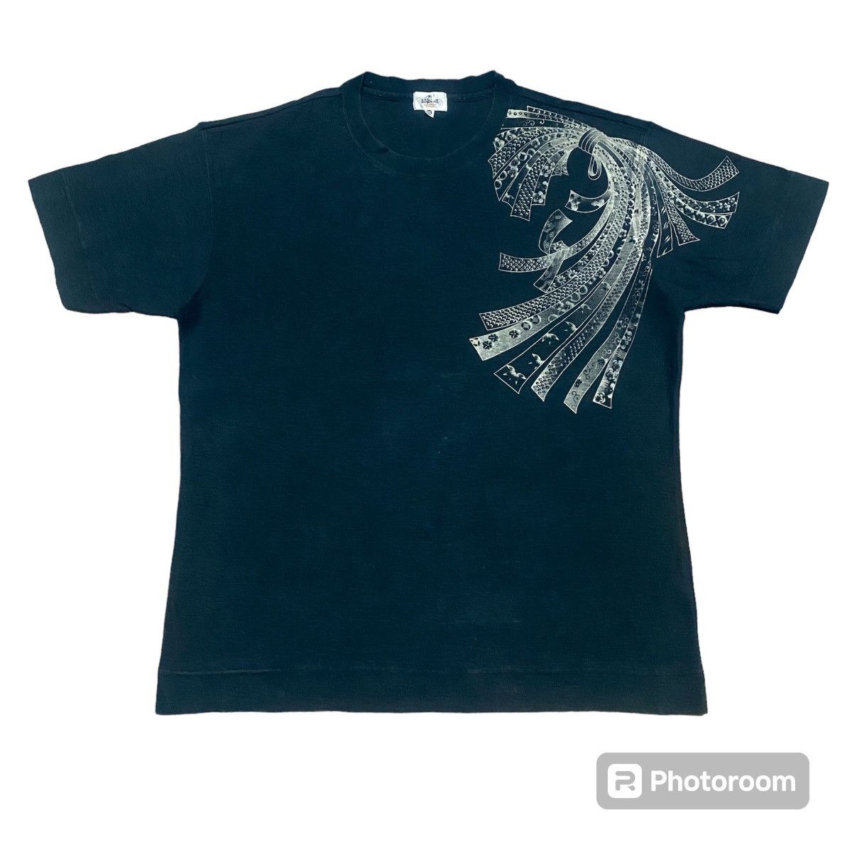 Japanese Brand Rare‼️🔥Karakuri Tamashi Sukajan Embroidery Fish Koi T-Shirt Size US XL / EU 56 / 4 - 2 Thumbnail