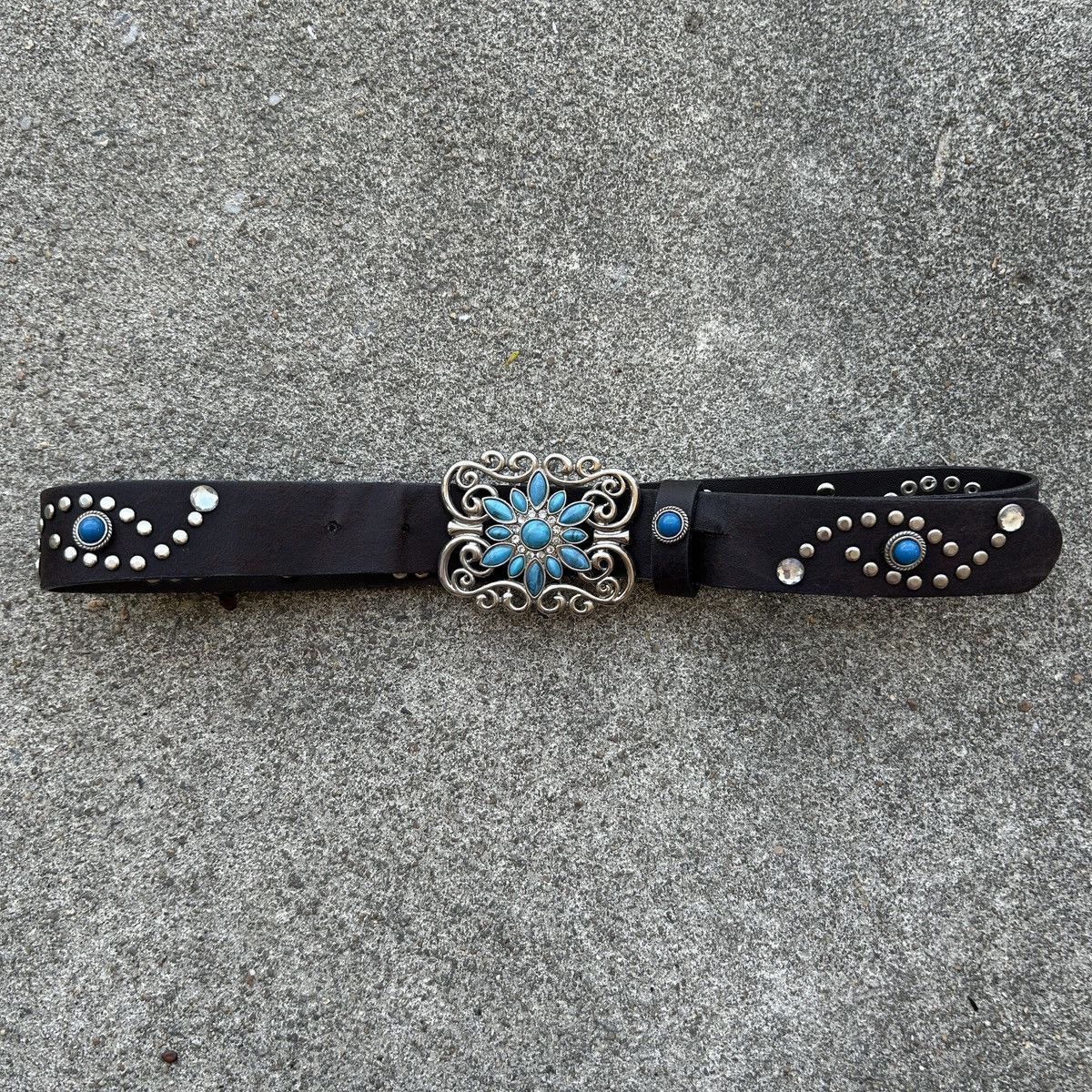 Vintage Vintage Y2K studdedbelt FeellikeNavajo (Kapital Style) Size ONE SIZE - 4 Thumbnail