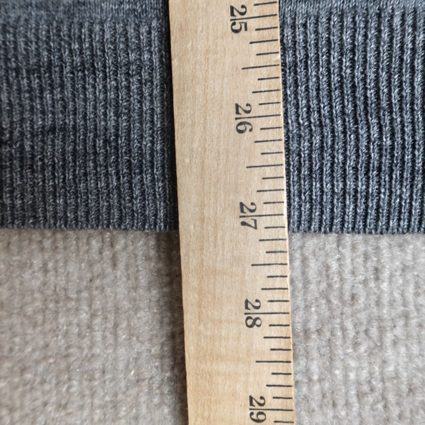 J.Crew J.Crew Sweater XL Gray Heather V-Neck Pullover Men Regular Knit Cotton 35195 NEW Size US XL / EU 56 / 4 - 6 Thumbnail
