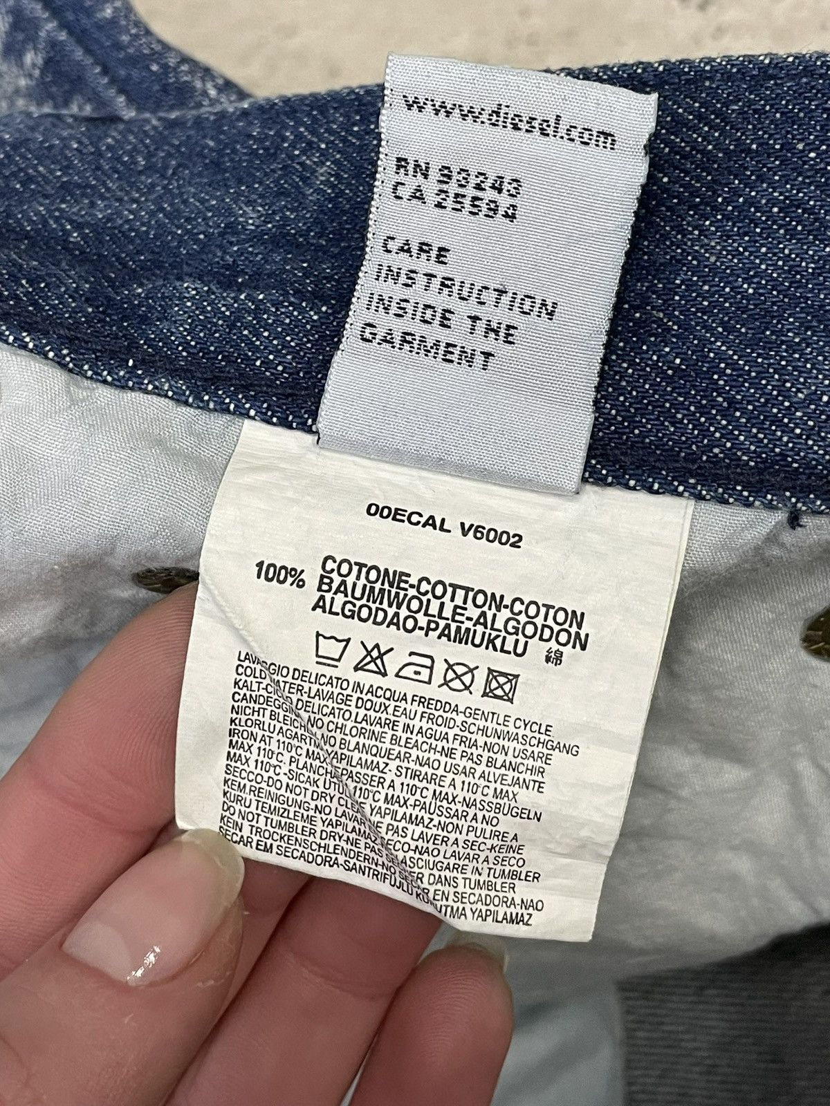 Diesel Regular jeans diesel distressed pants y2k Size US 32 / EU 48 - 9 Thumbnail