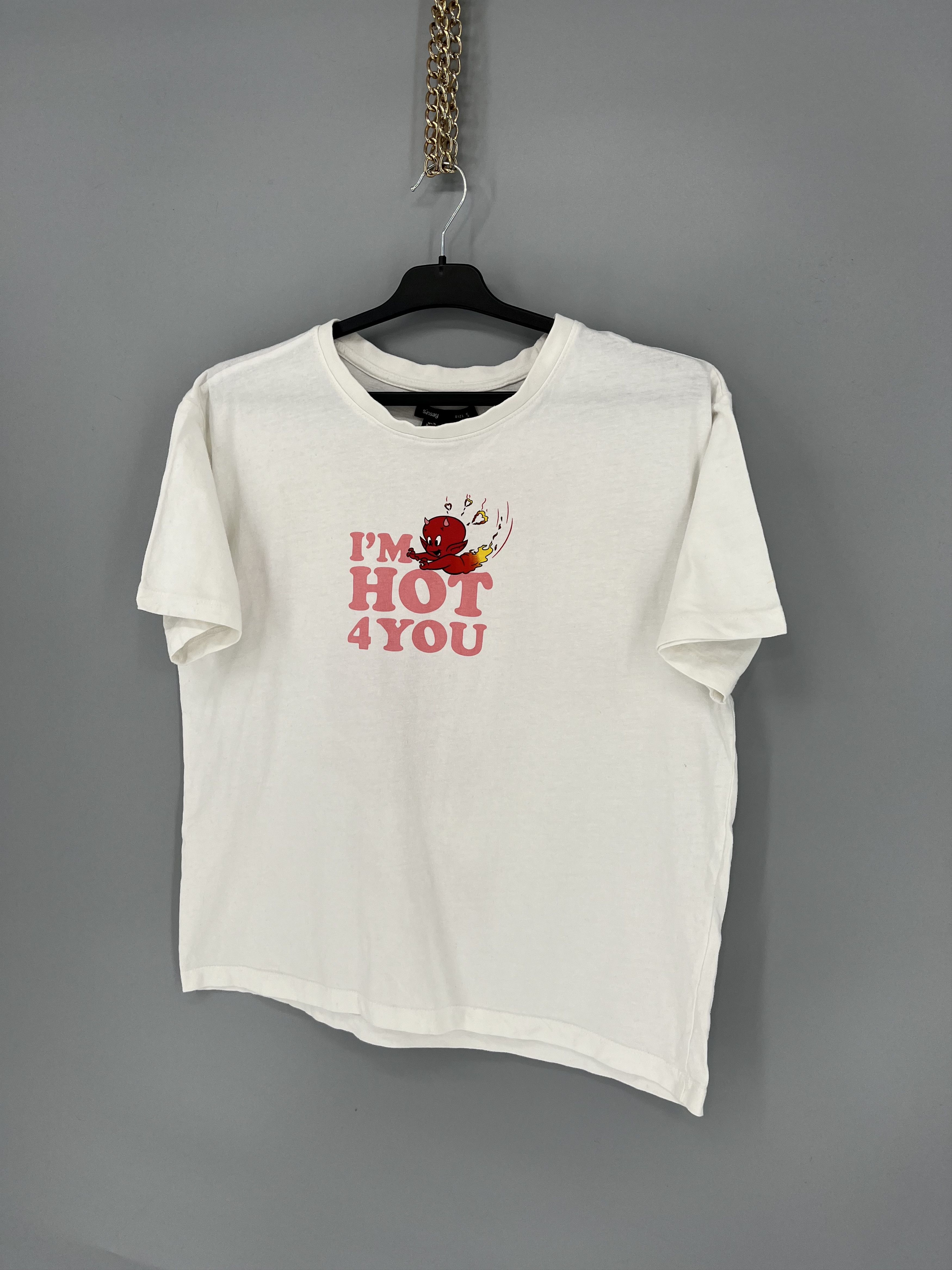 Other Vintage Hot Stuff "I'm Hot for You" Red Devil Harvey Comics Size S / US 4 / IT 40 - 3 Thumbnail