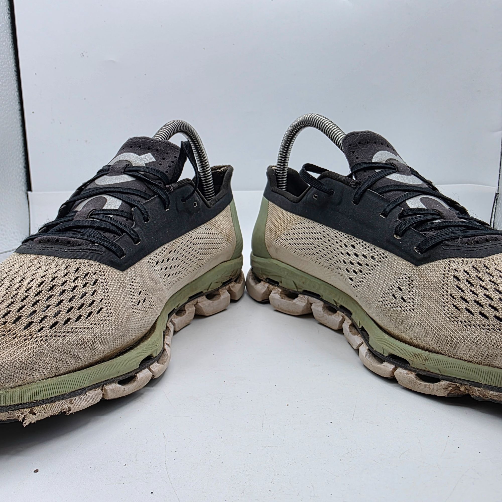 On On Running Cloudboom Mens Size 8 Gray Green Athletic Running Size US 8 / EU 41 - 2 Thumbnail