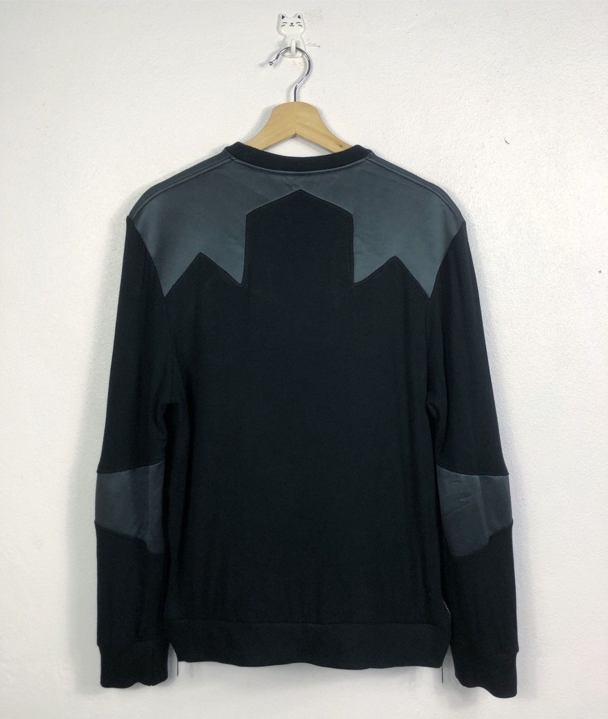 Neil Barrett Rare Neil Barrett Black Sweater Size US S / EU 44-46 / 1 - 7 Thumbnail