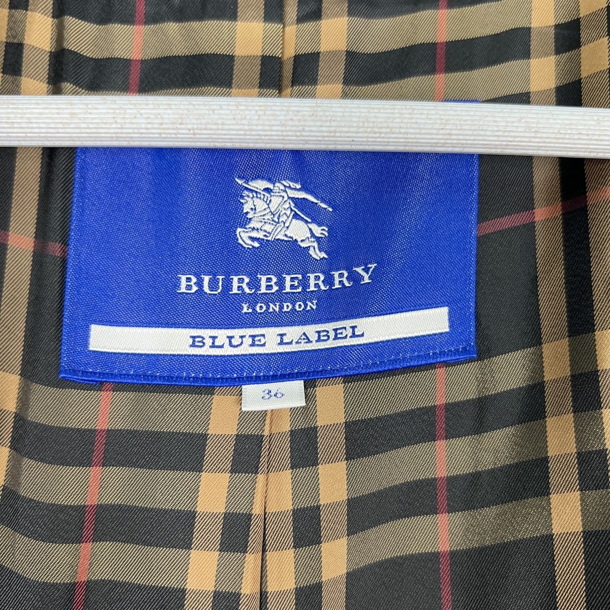 Burberry 🔥 BURBERRY LONDON BLUE LABEL COAT Size XS / US 0-2 / IT 36-38 - 16 Thumbnail