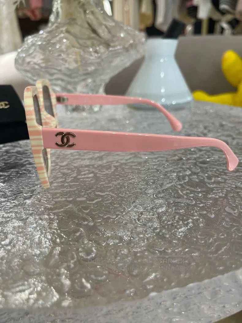 Chanel Chanel Beach series pink orange sunglasses Size ONE SIZE - 3 Thumbnail
