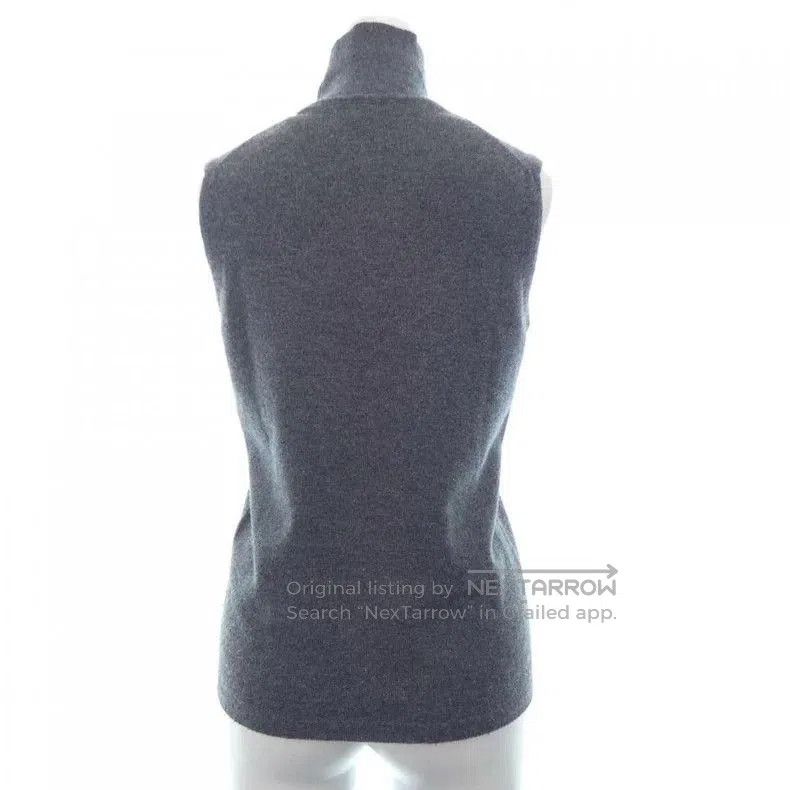 Hermes Hermes Gray Cashmere Sleeveless Vest. Size US S / EU 44-46 / 1 - 2 Thumbnail
