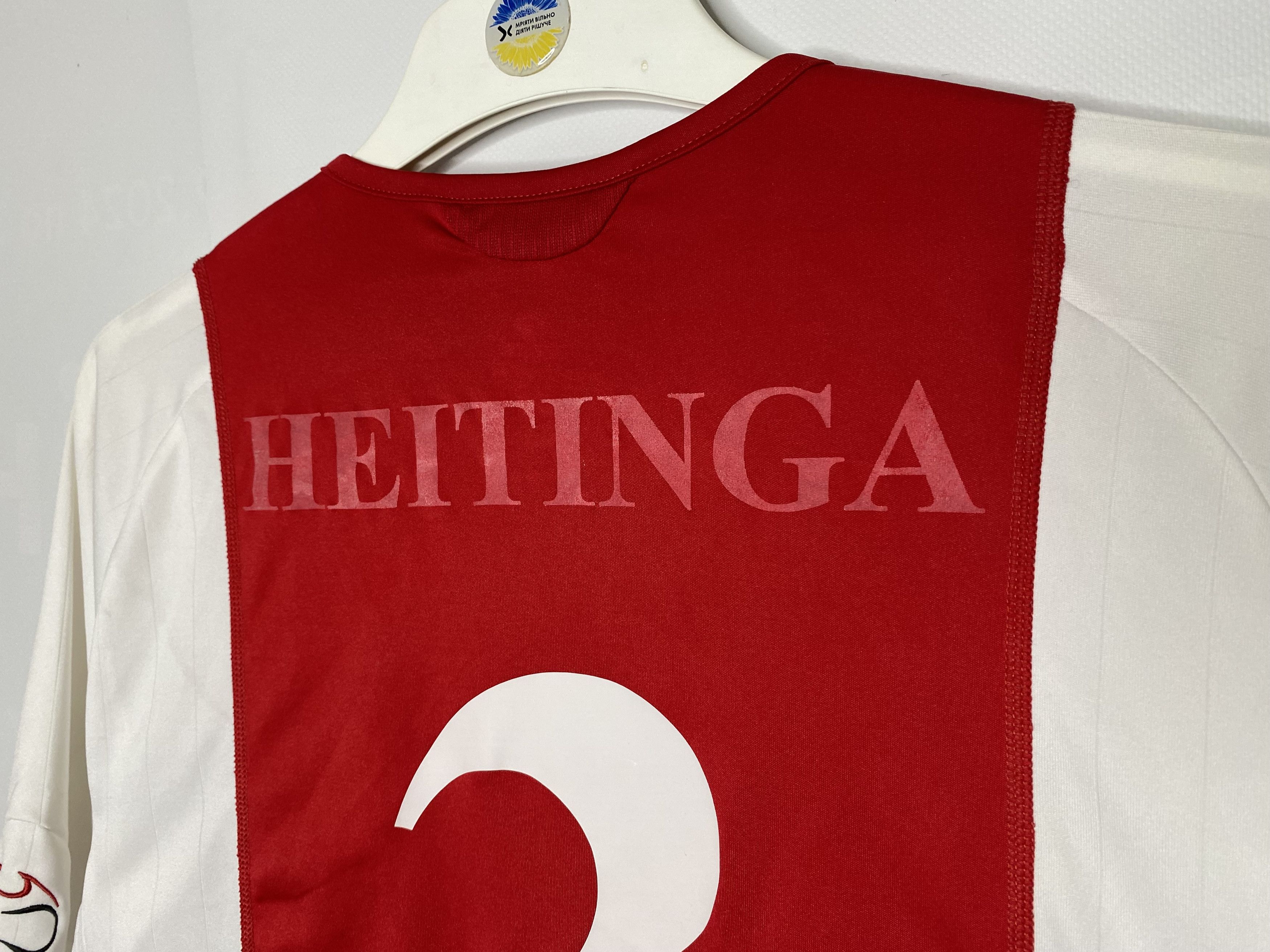 Adidas AJAX AMSTERDAM 2006 2007 HOME FOOTBALL SHIRT SOCCER JERSEY Size US S / EU 44-46 / 1 - 3 Thumbnail