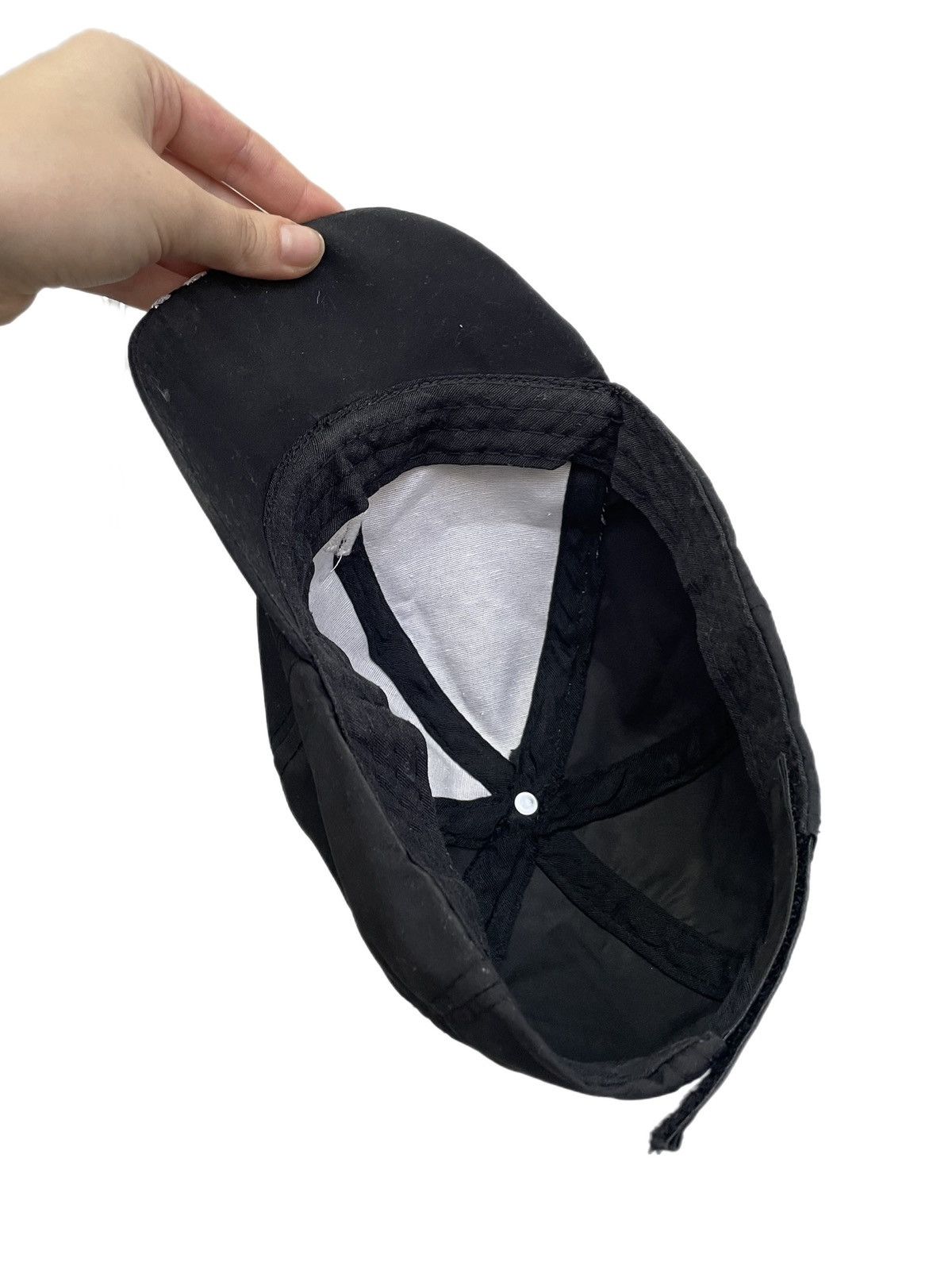 Adidas Adidas black y-3-stripes cap Y2K classic streetwear style Size ONE SIZE - 10 Thumbnail