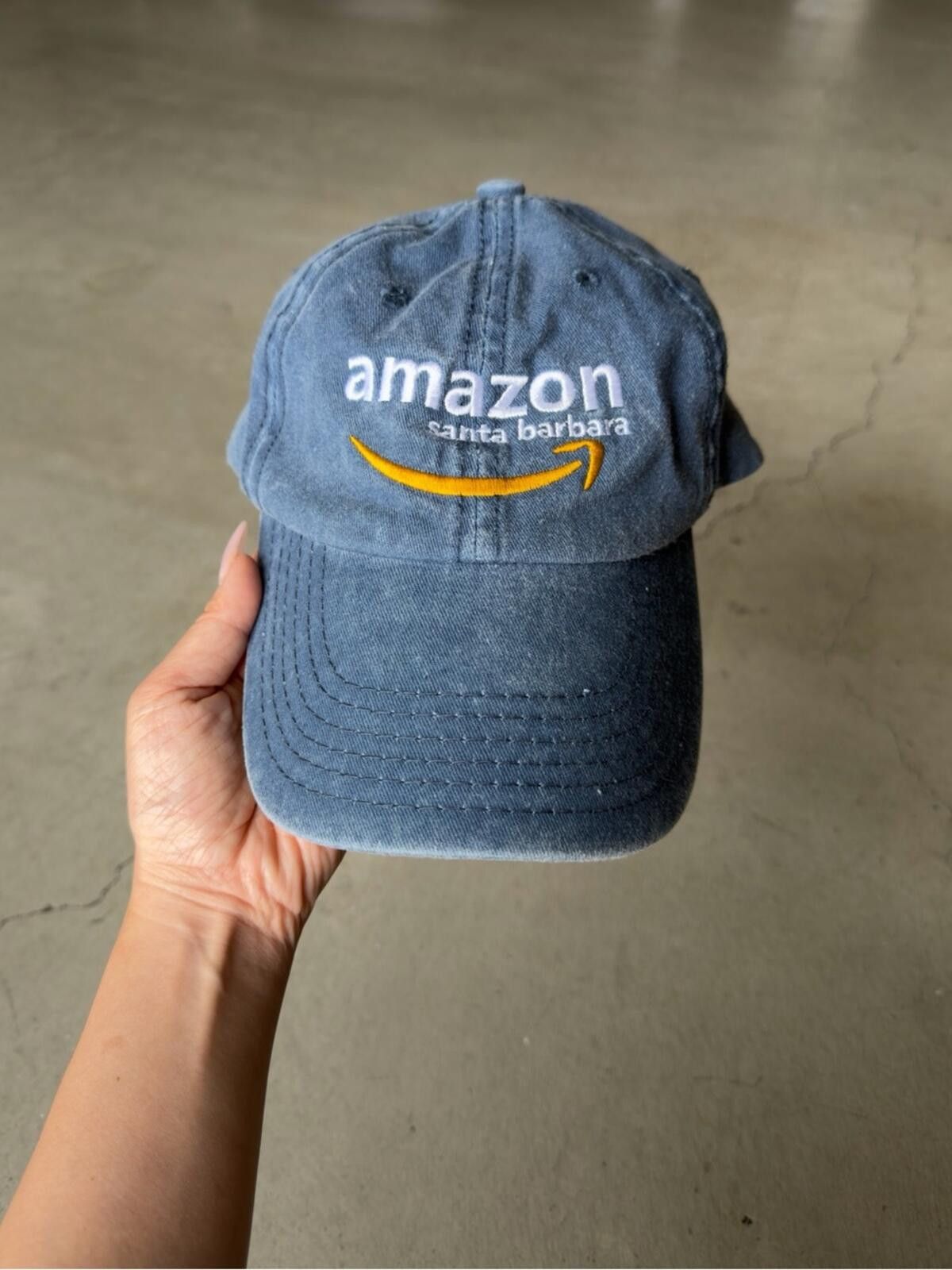 Other Amazon / Santa Barbara Dad Hat / Blue Adjustable Cap Size ONE SIZE - 1 Thumbnail