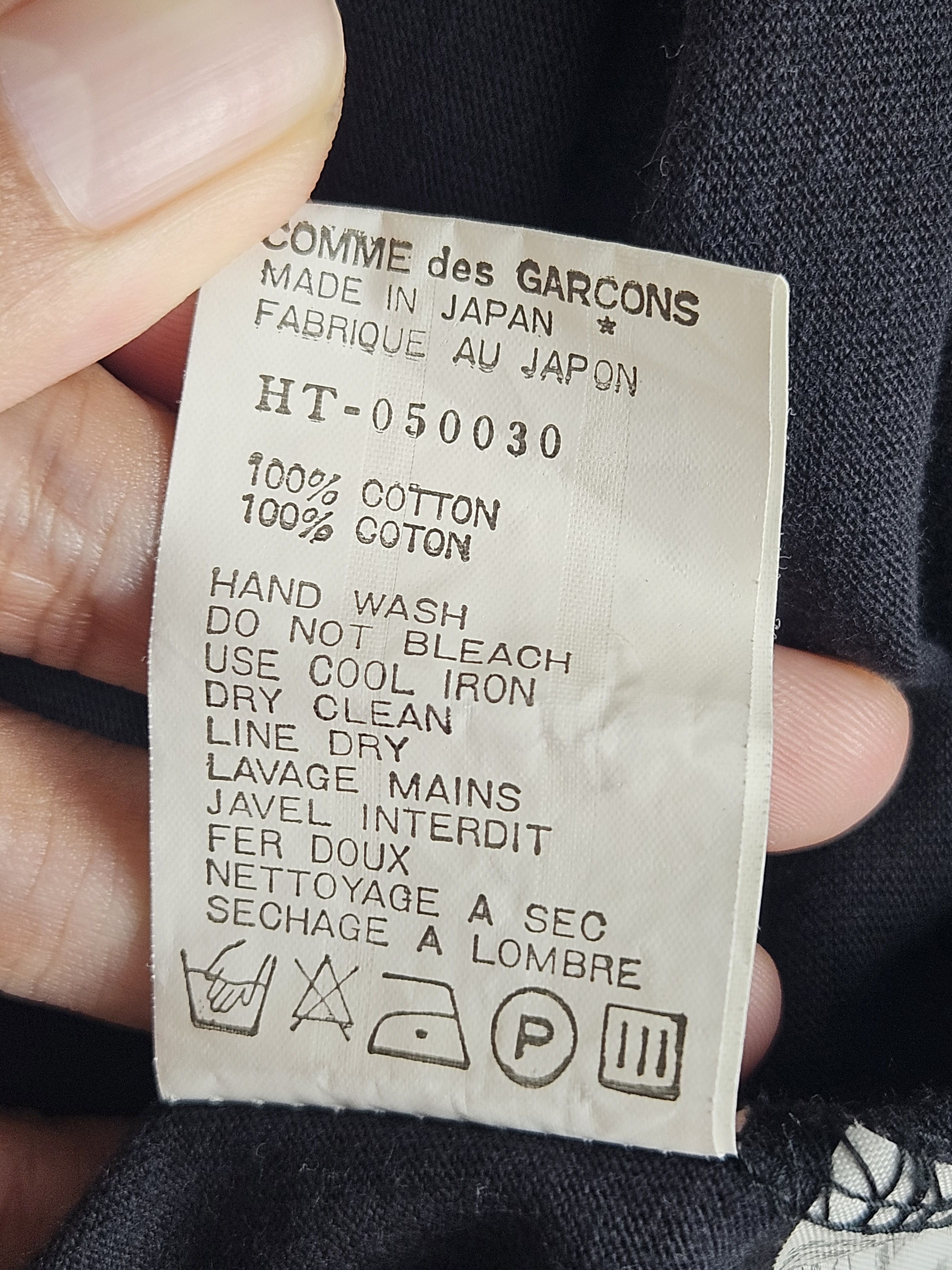 Comme des Garcons × Comme des Garcons Homme Comme des Garcons CDG Homme Turtleneck shirt Size US M / EU 48-50 / 2 - 6 Thumbnail