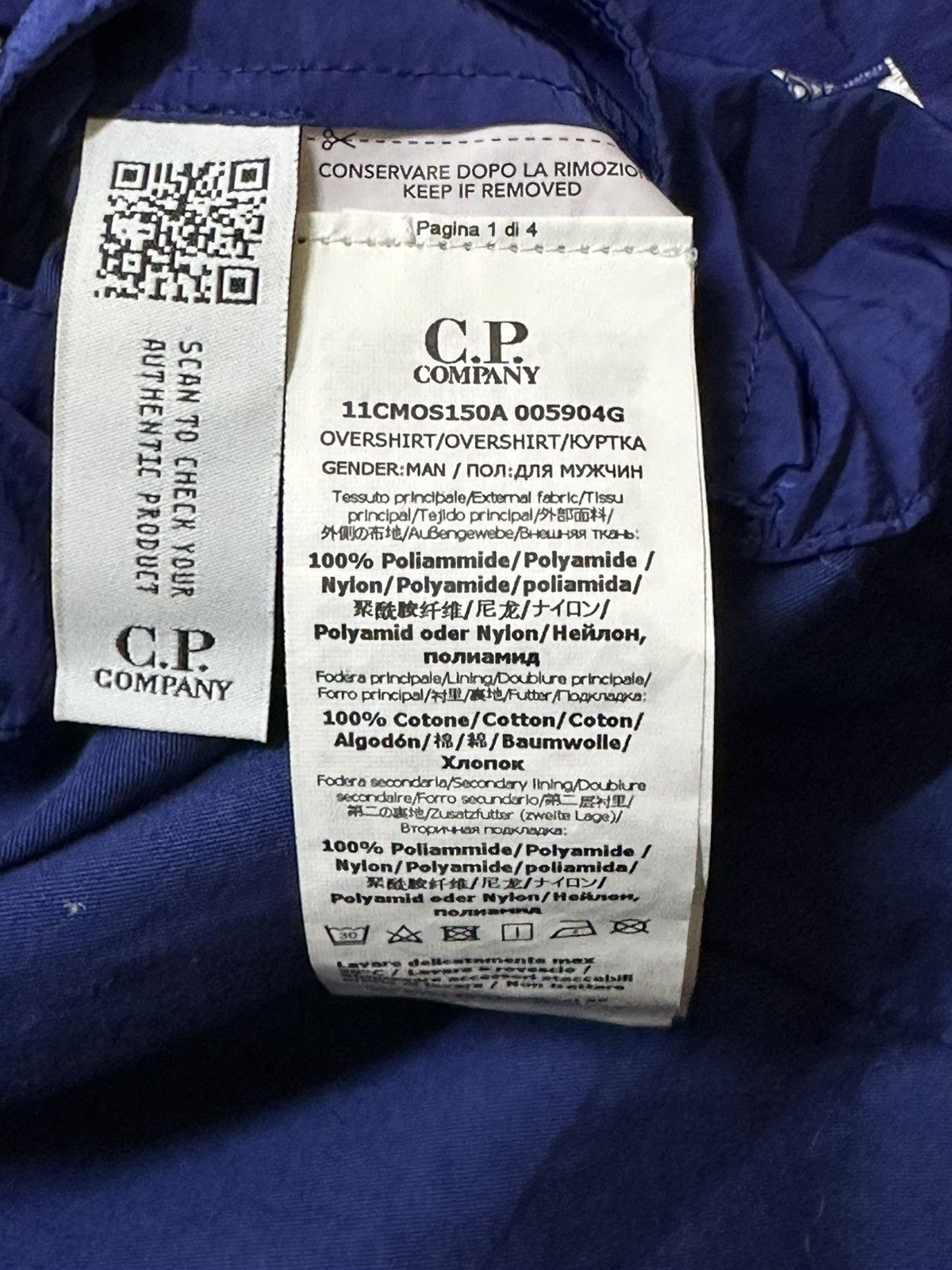 C.P. Company Vintage C.P Company Chrome-R Goggle Style Jacket Size US S / EU 44-46 / 1 - 13 Thumbnail
