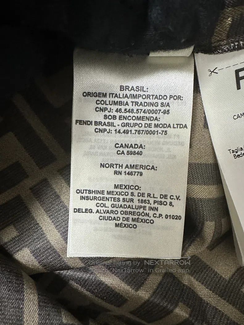 Fendi Fendi Double F Silk Shirt Size XS / US 0-2 / IT 36-38 - 5 Thumbnail