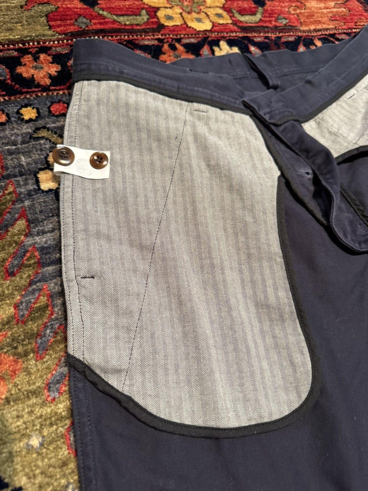 Wings + Horns Wings + Horns Navy Tokyo Pant Size US 32 / EU 48 - 5 Thumbnail