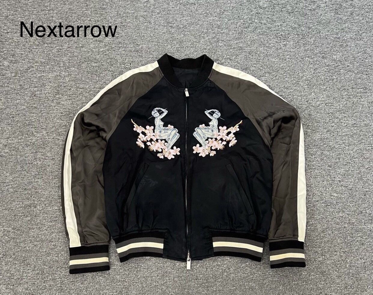 Dior Dior Kongshan Jilian Famous Tyrannosaurus Baseball Jacket Size US M / EU 48-50 / 2 - 1 Thumbnail