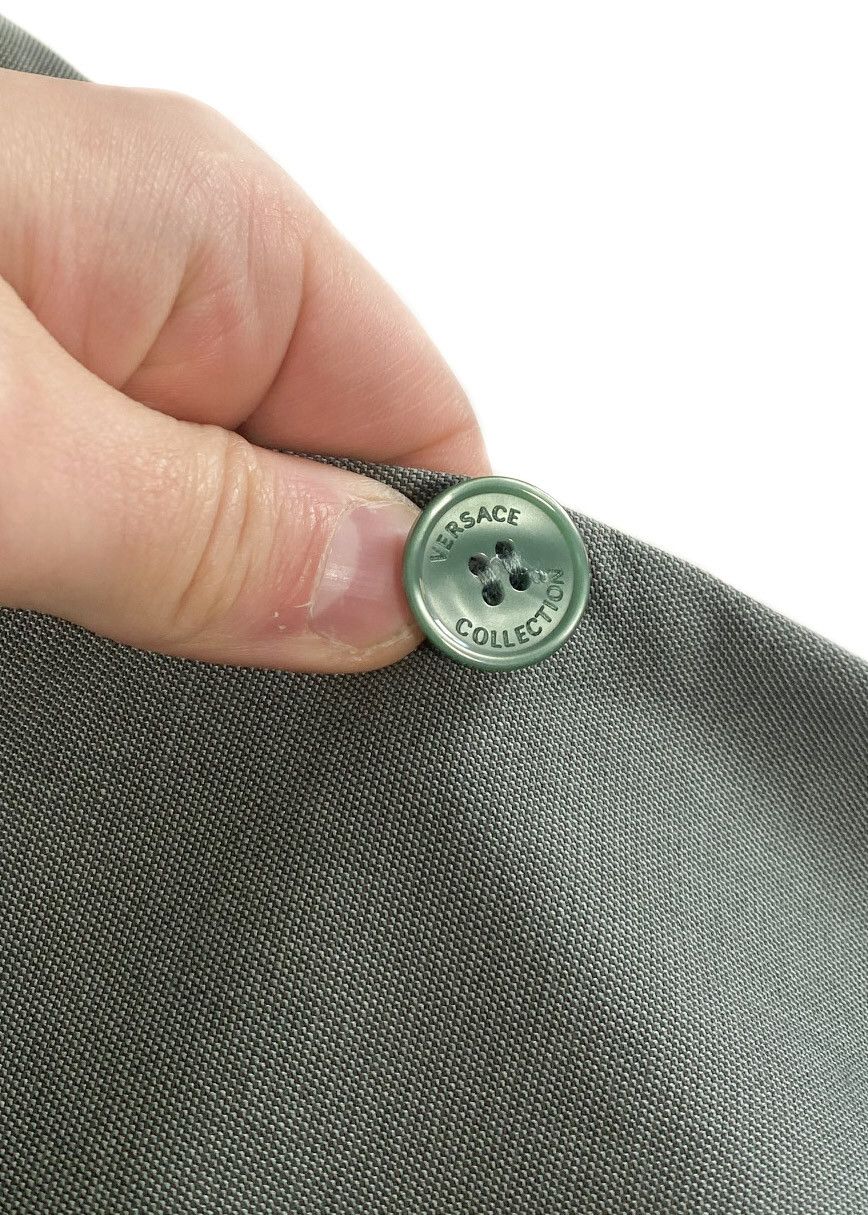 Versace Versace Collection Green Sport Blazer Size 40R - 4 Thumbnail