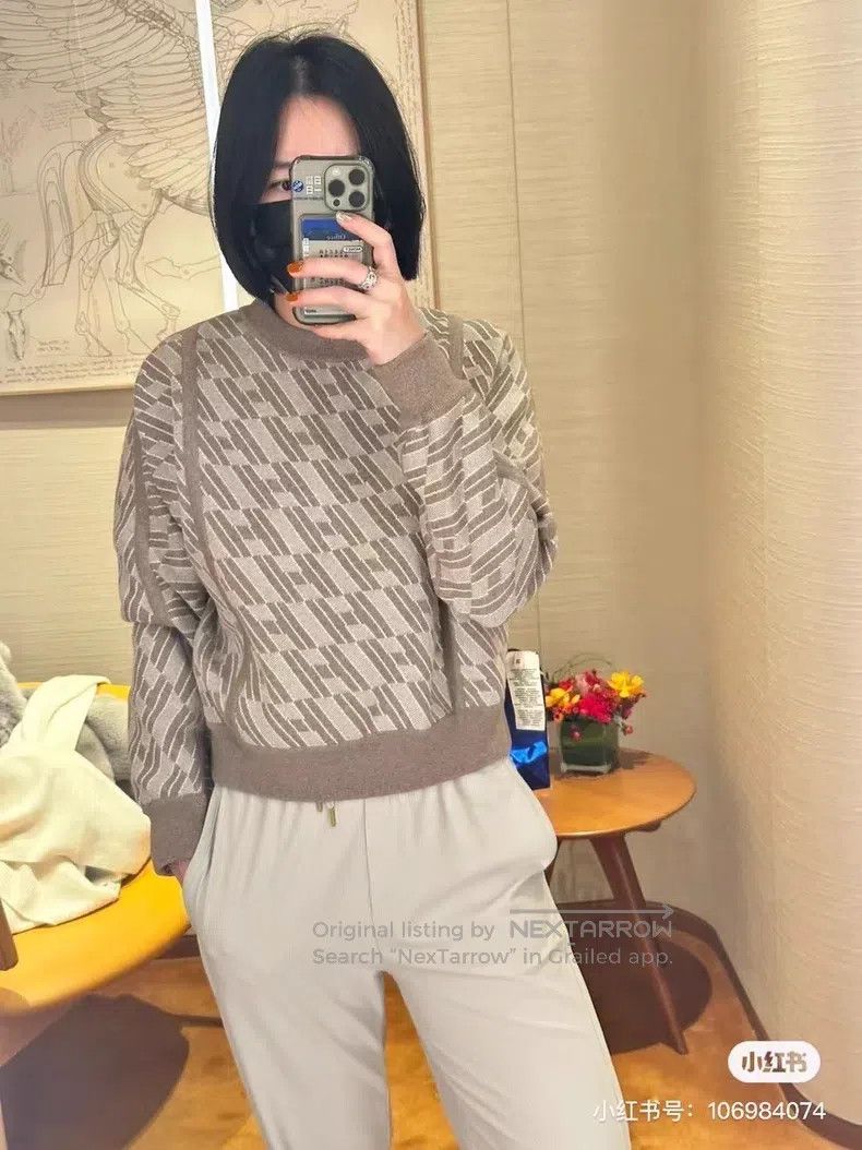 Hermes Hermes Spring/Summer 2023 Double-Faced Cashmere Sweater, W Size XS / US 0-2 / IT 36-38 - 8 Thumbnail