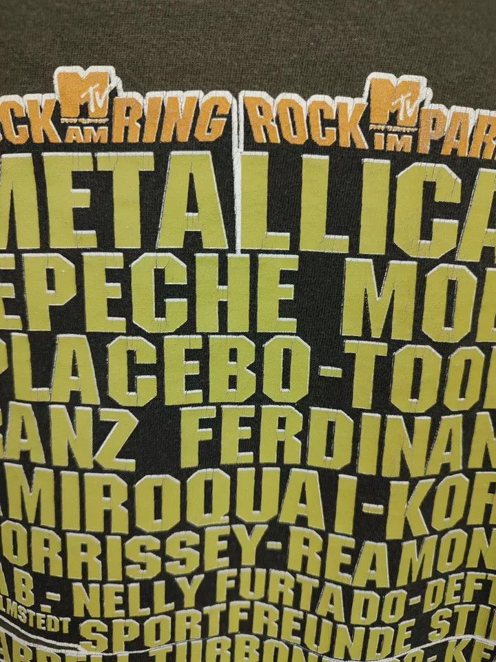 Vintage Rock im Park MTV 2006, Metallica, Depeche Mode Size US L / EU 52-54 / 3 - 9 Thumbnail